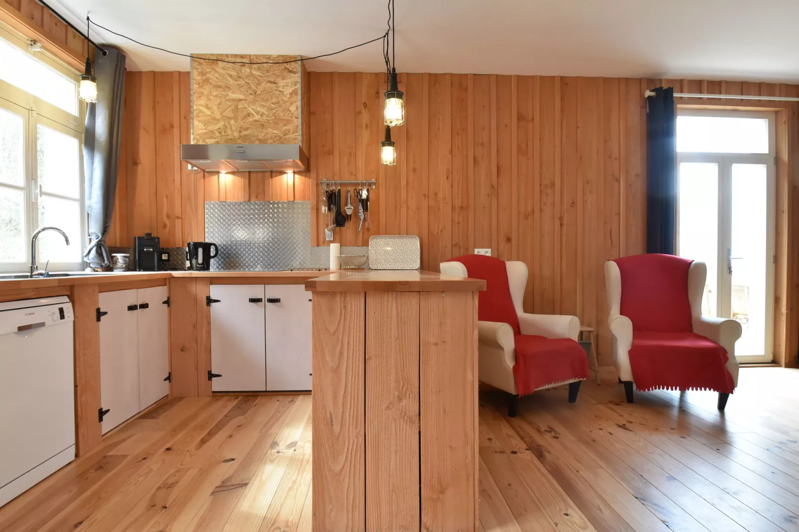 Apt  Piscine 4 pers - Levien-Kitchen