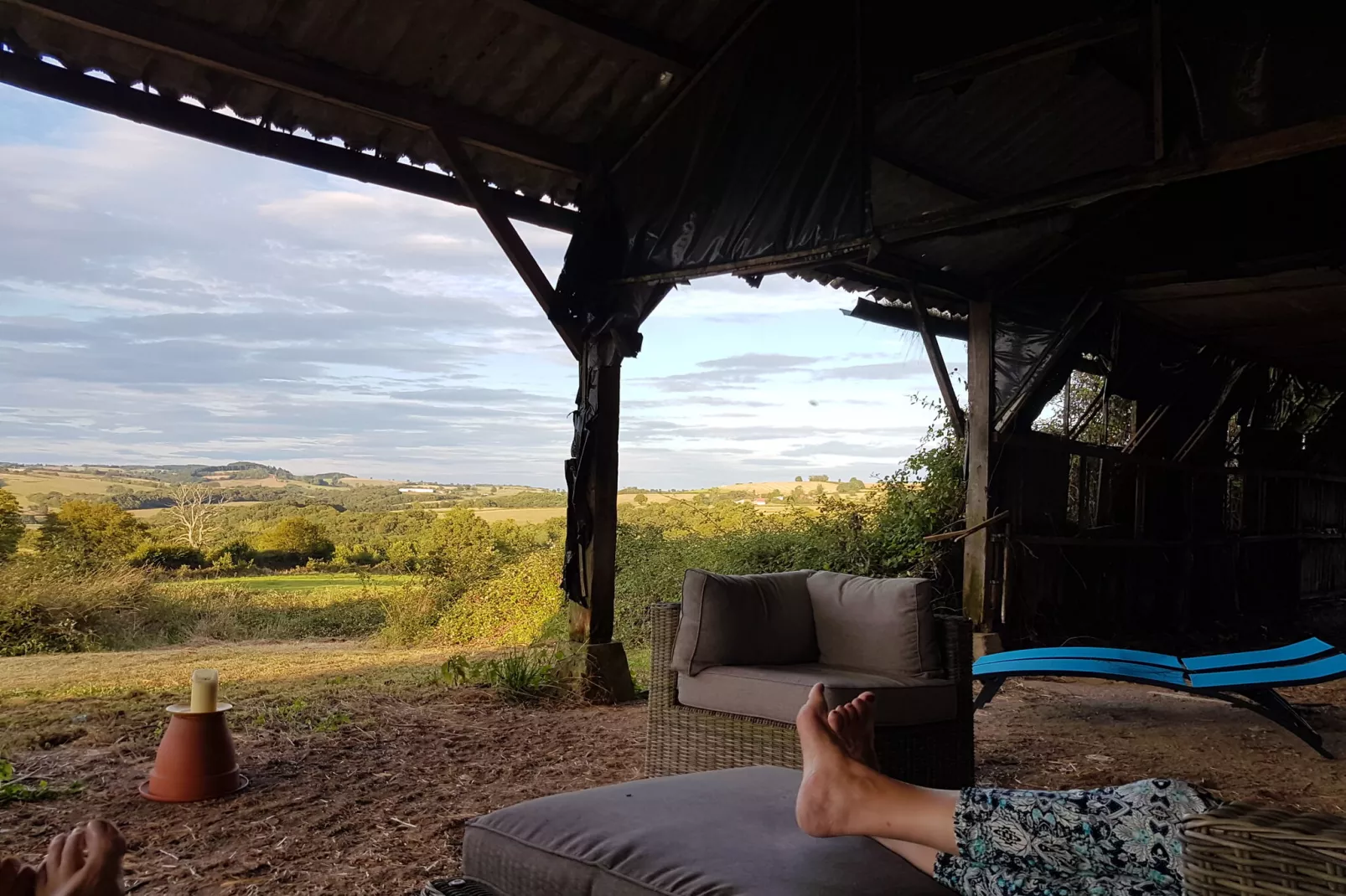 Gite Bourgogne rust & natuur-View summer
