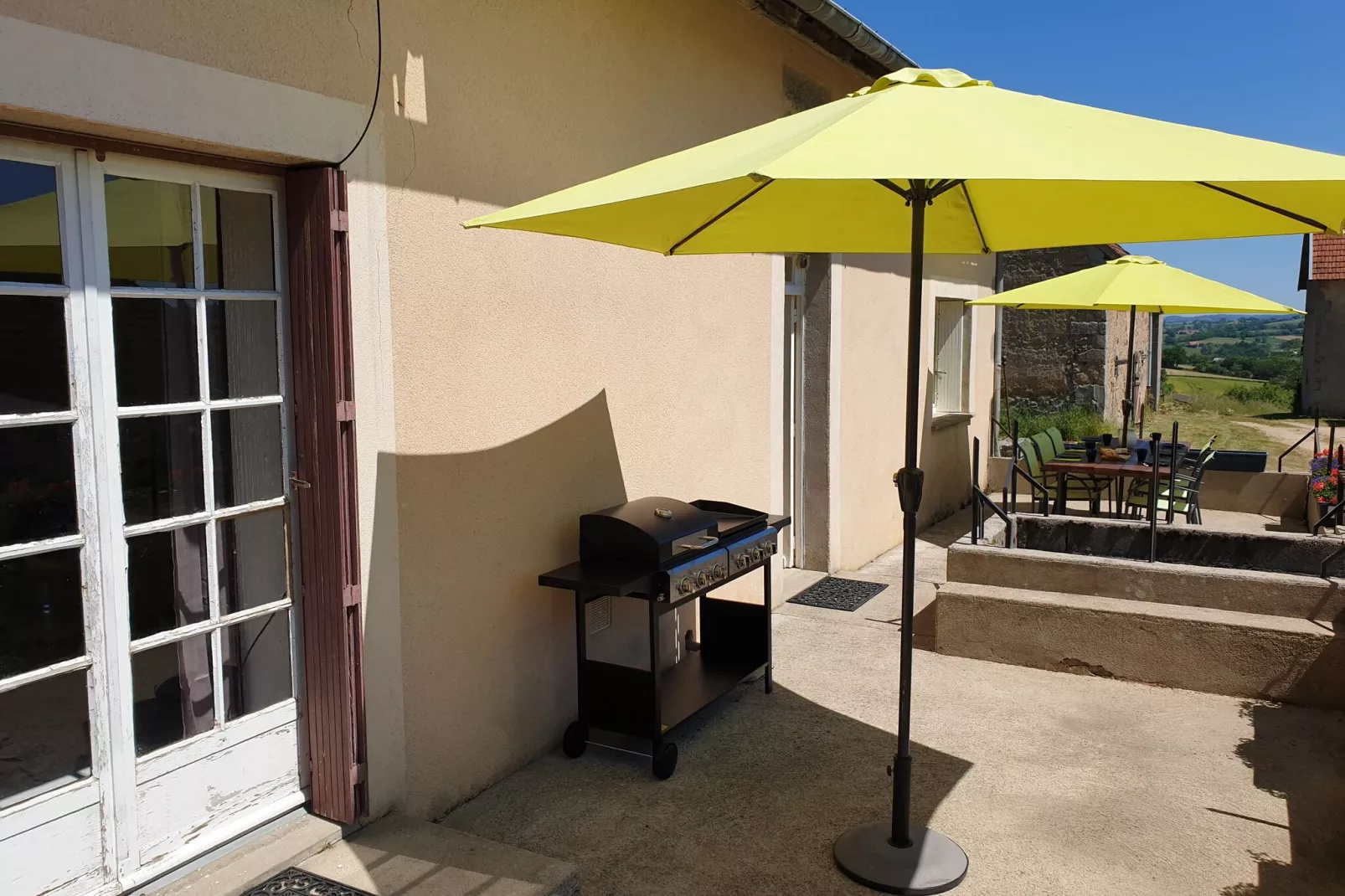 Gite Bourgogne rust & natuur-Terrace balcony