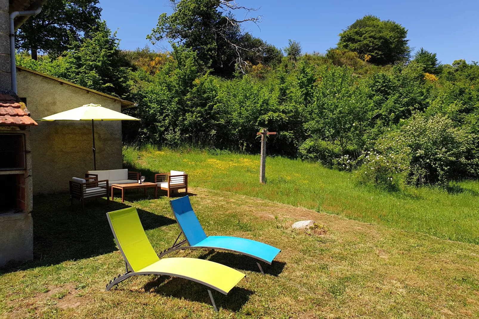 Gite Bourgogne rust & natuur-Terrace balcony