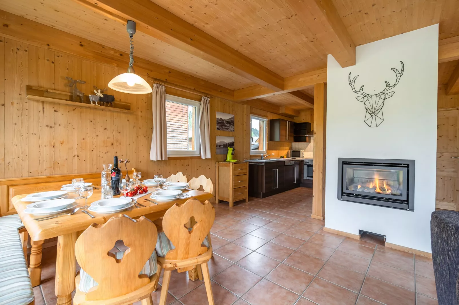 Chalet Murlaub-Esszimmer