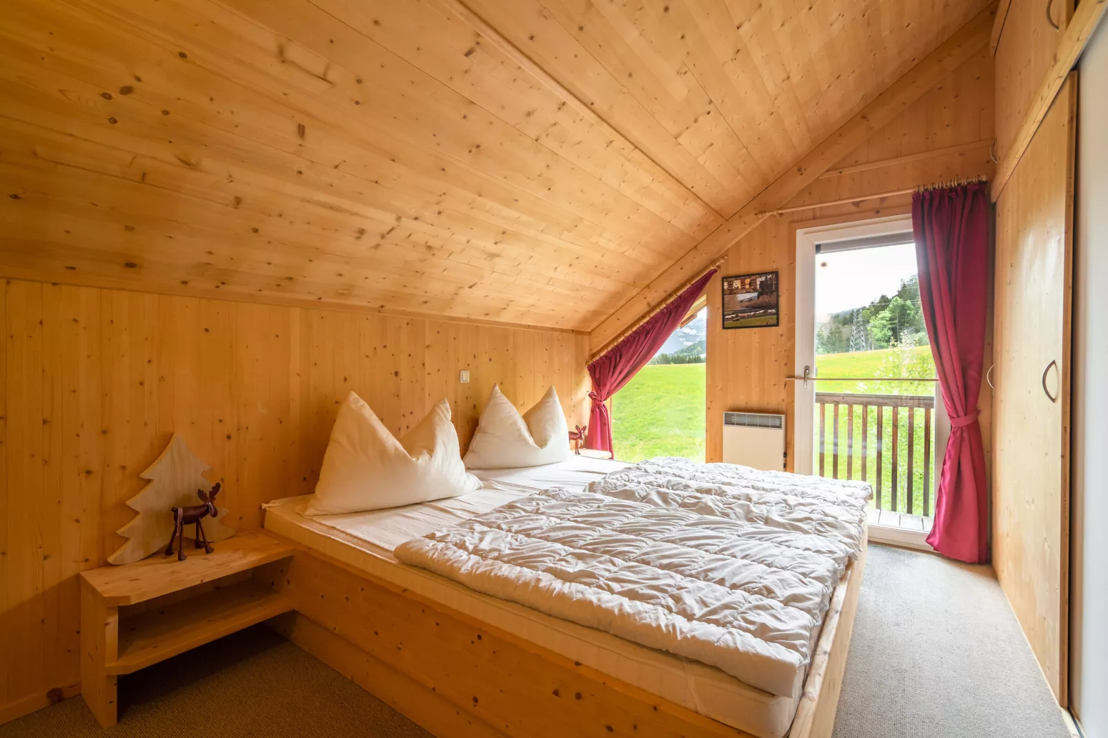 Chalet Murlaub-Schlafzimmer