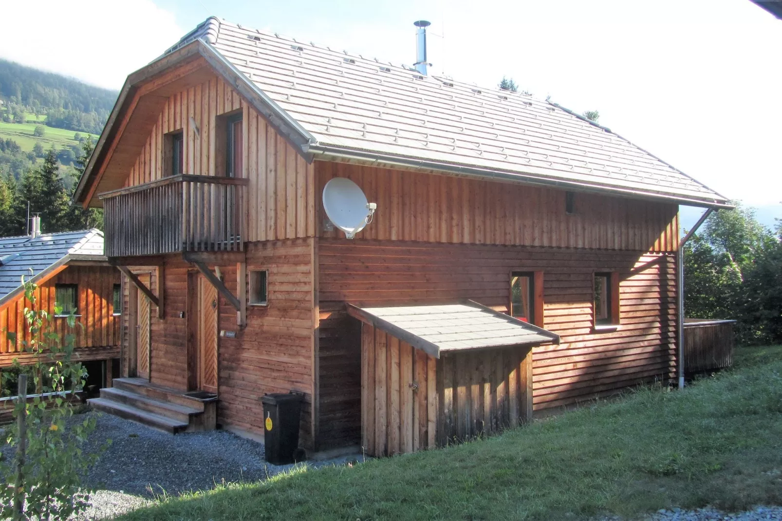 Chalet Murlaub-Außenbereich Sommer