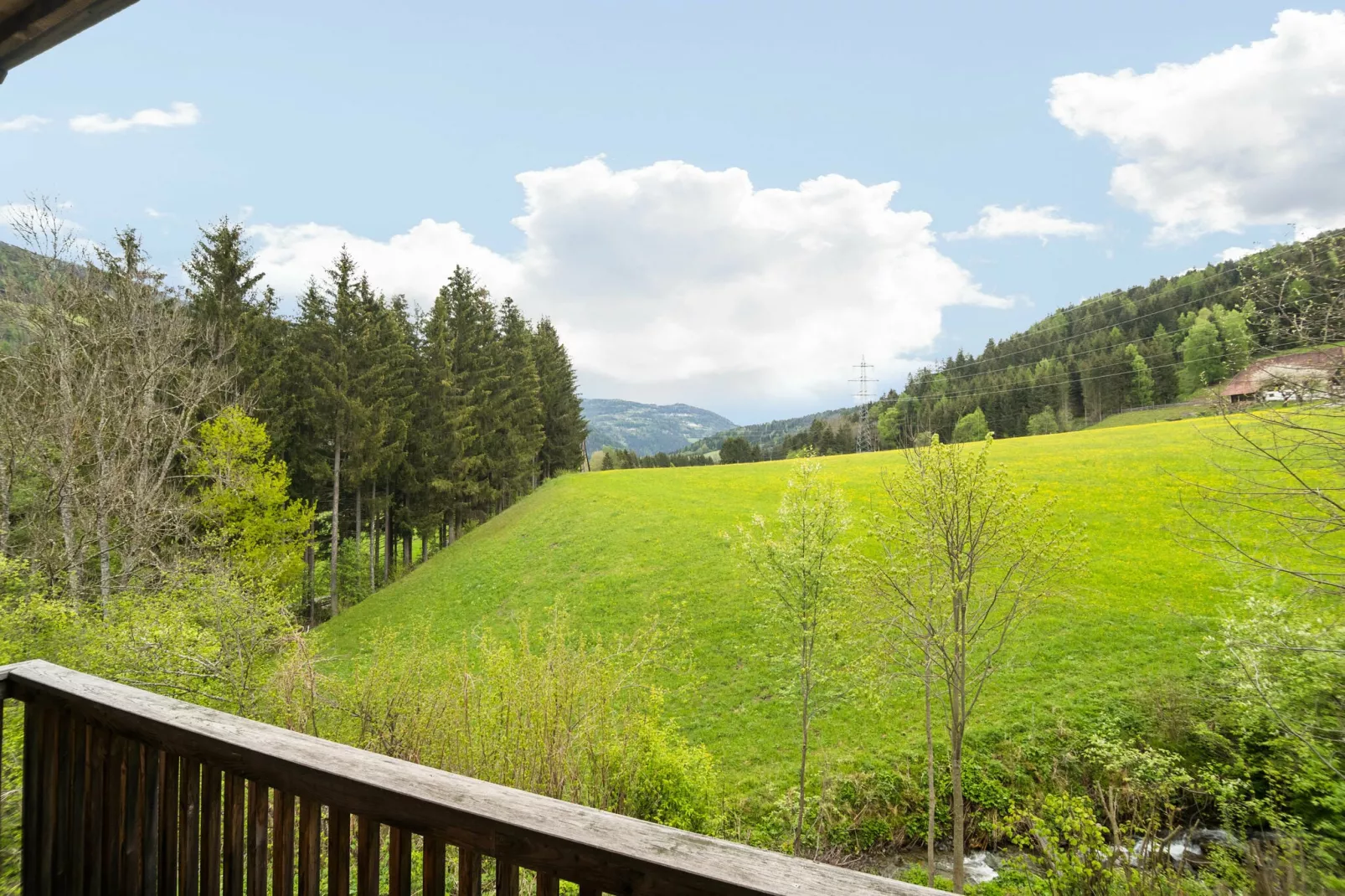 Chalet Murlaub-Terrassenbalkon