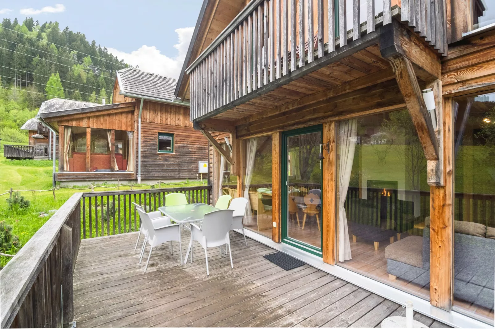 Chalet Murlaub-Terrassenbalkon