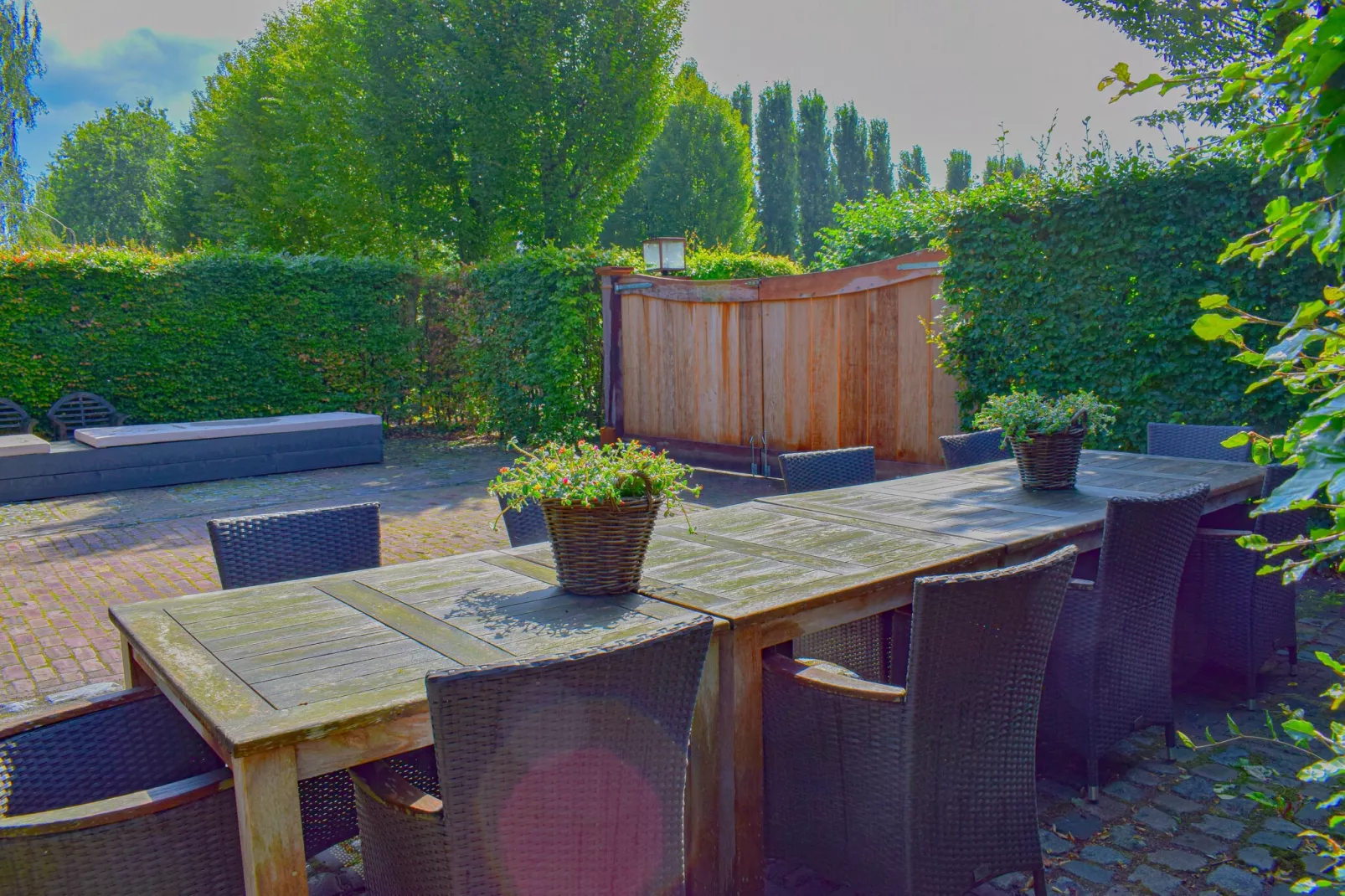 La Maison Douce-Gardens summer