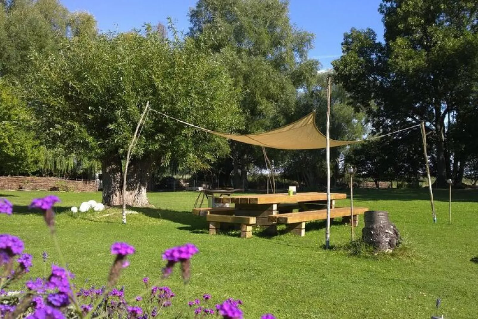 Haus 11 - 3 Personen - Garten Sommer