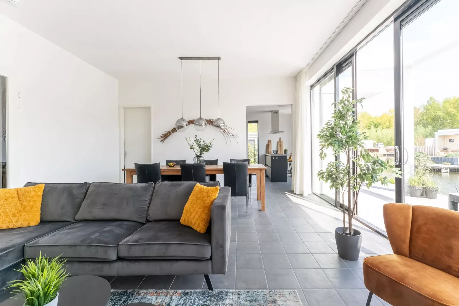 Villa De Riet 404-Living room