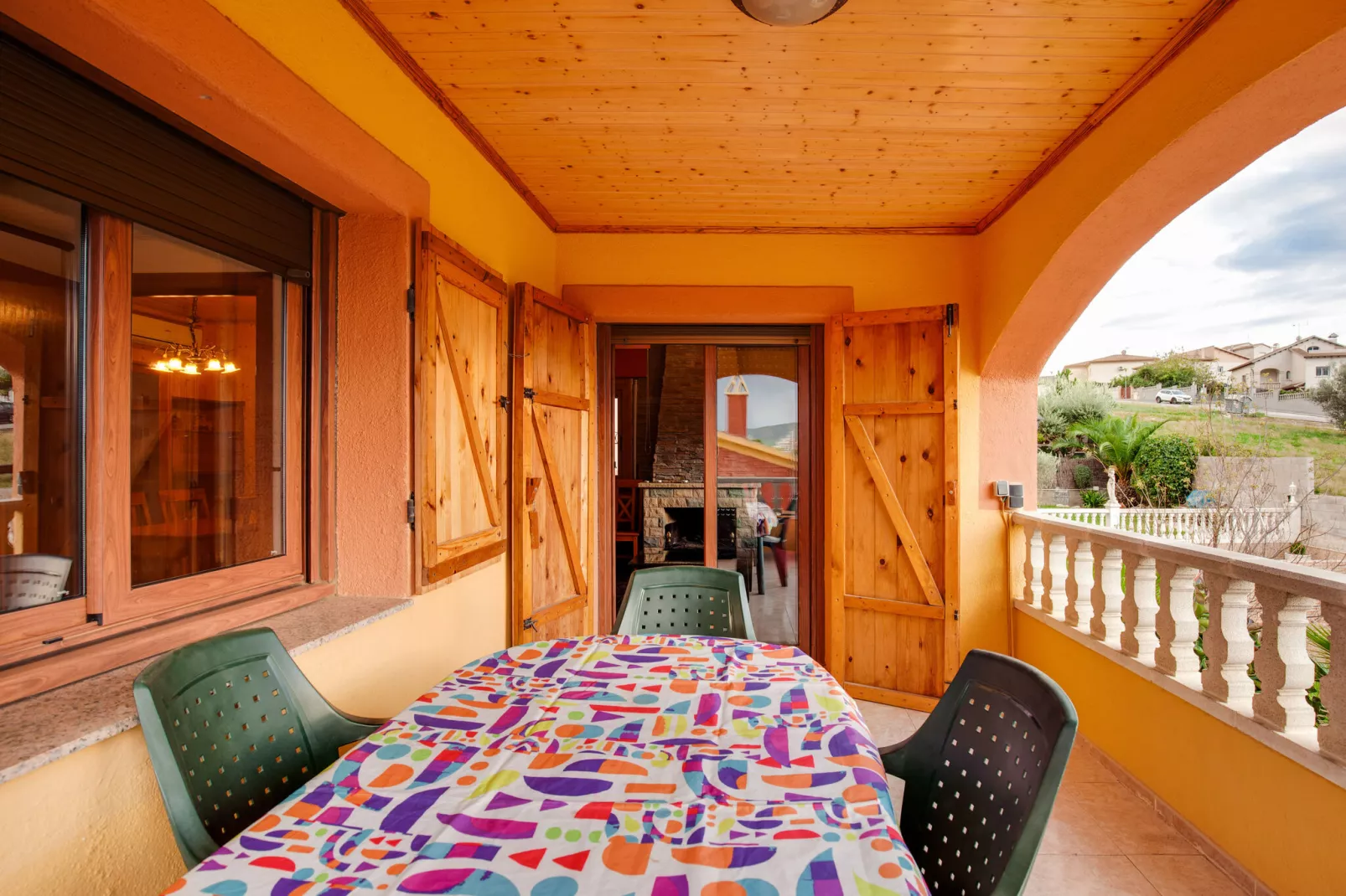 Casa  Las Palmeras-Terrace balcony
