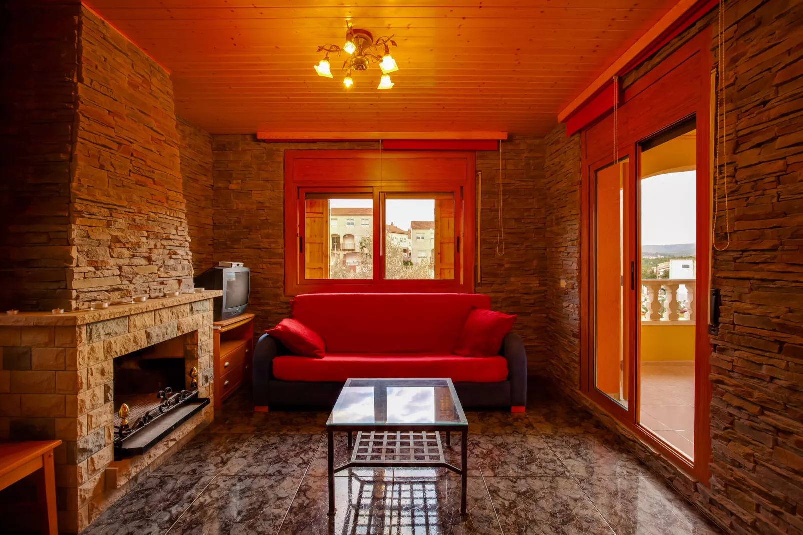 Casa  Las Palmeras-Living room