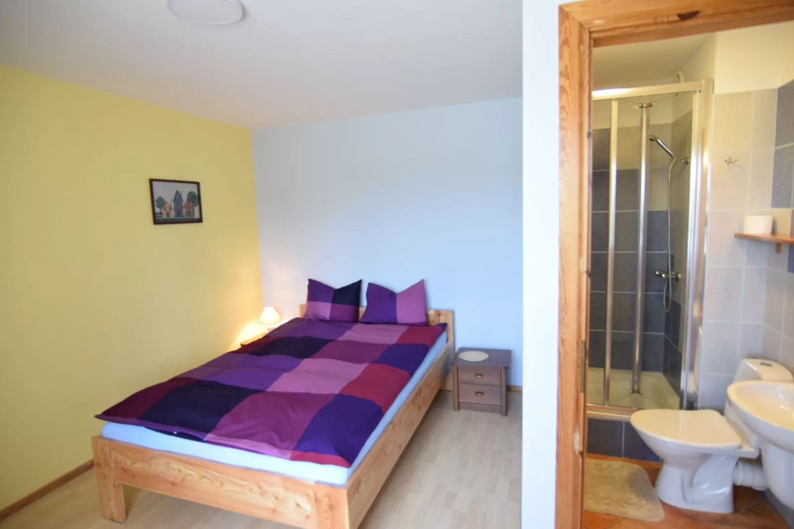Dom nad jeziorem Mausz Parchowo-Bedroom