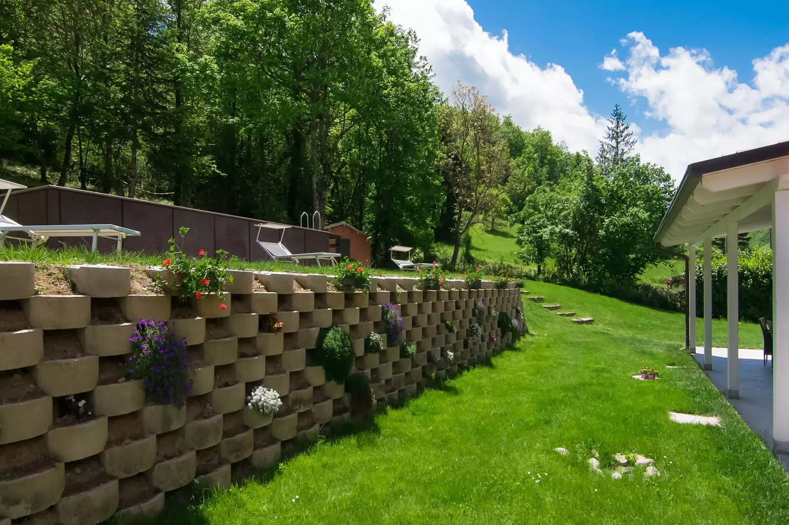 Villa Ludovica-Jardin d'été