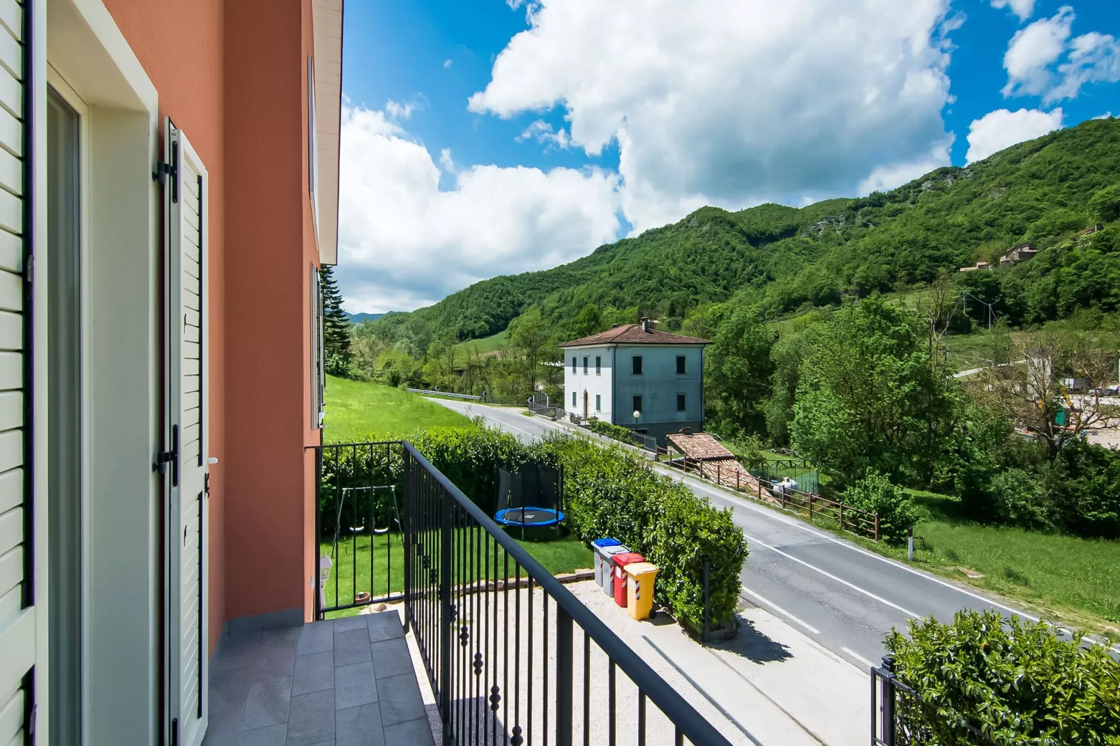 Villa Ludovica-Vue d'été