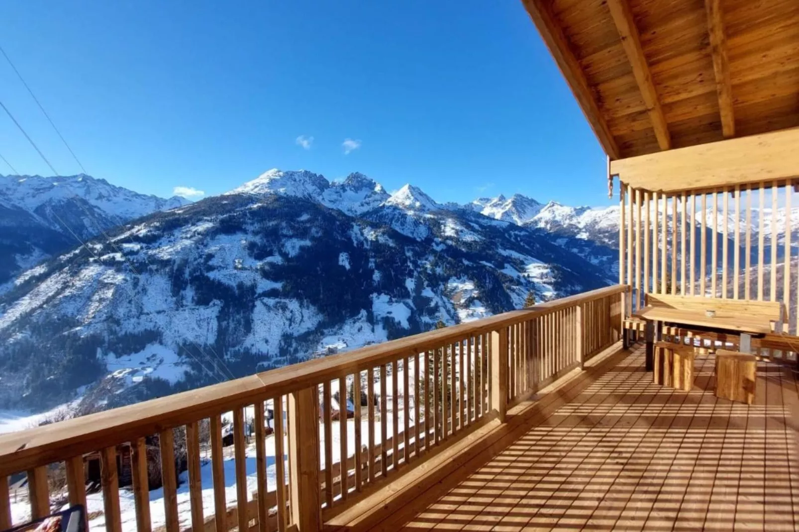Chalet Die Sagritzerin-Terrace balcony