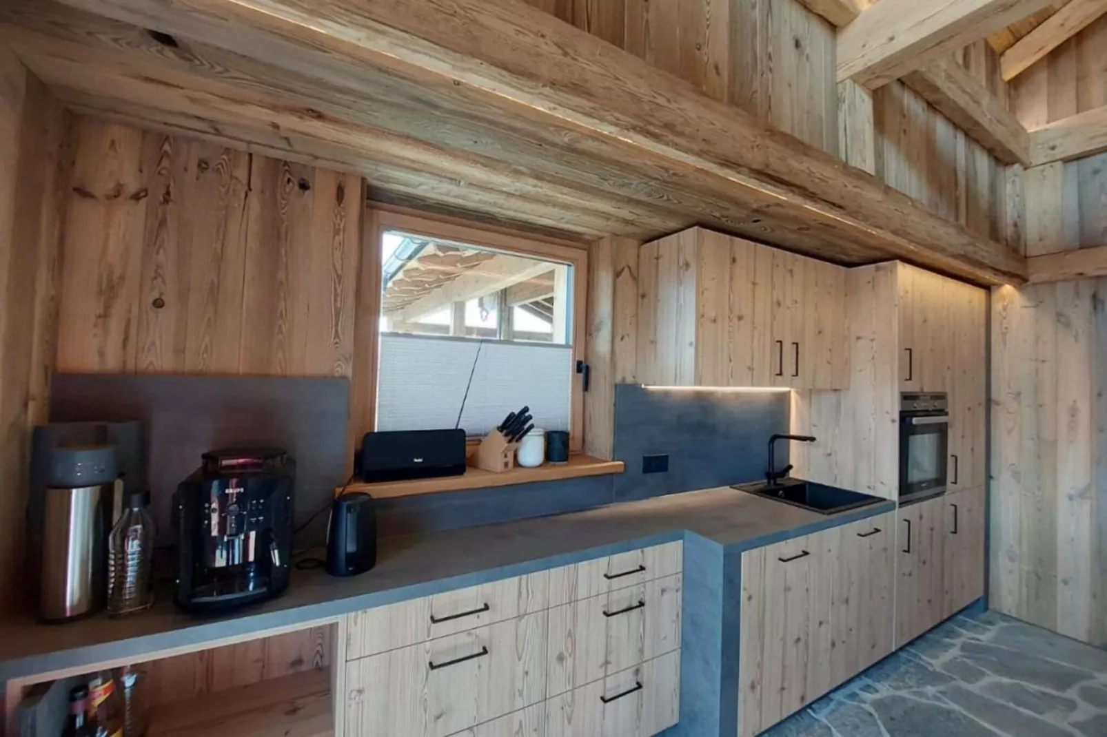 Chalet Die Sagritzerin-Kitchen