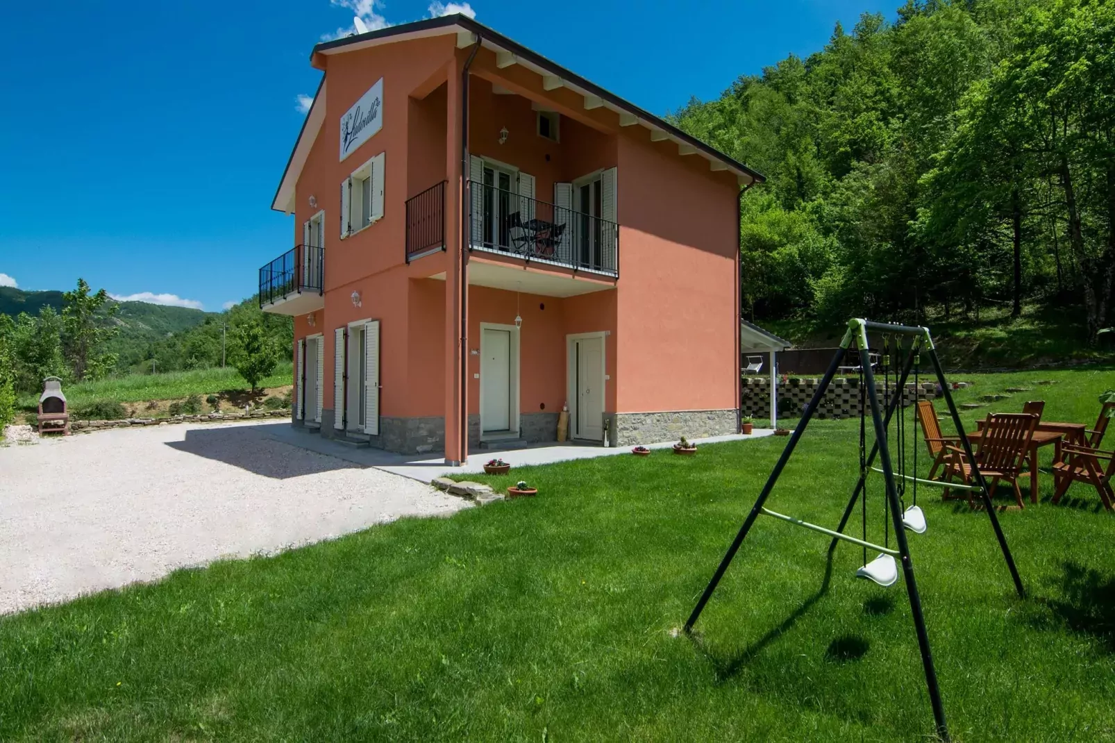 Villa Ludovica-Extérieur été