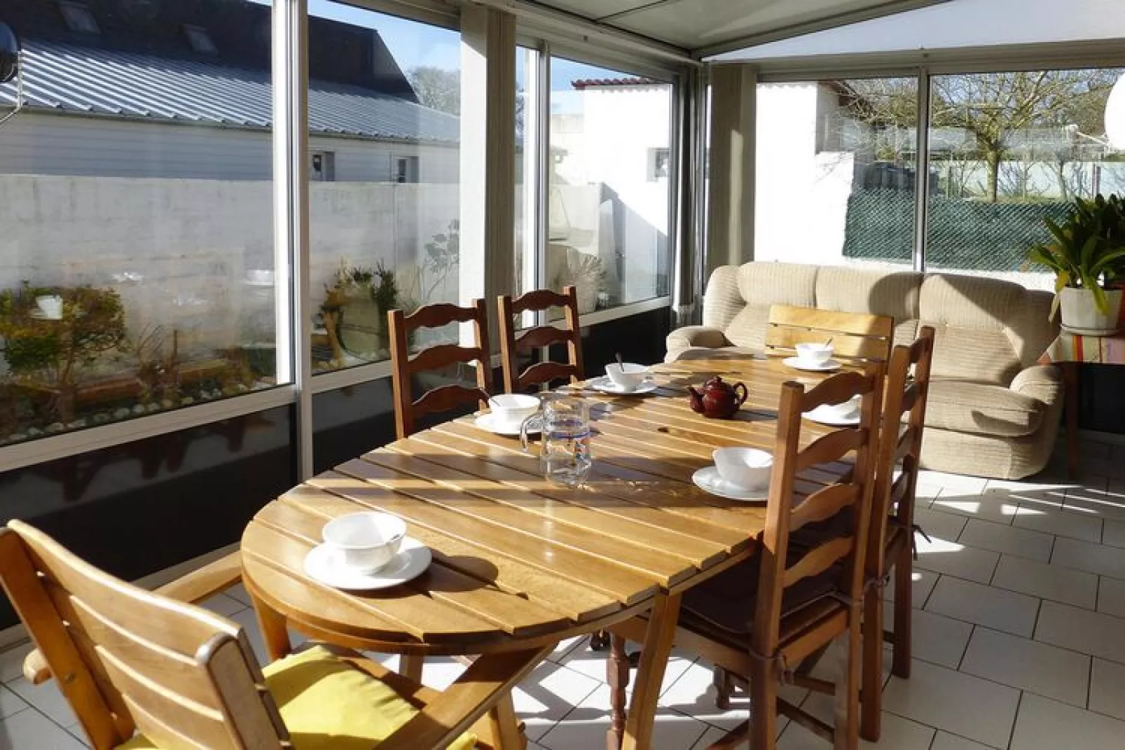 Holiday home Senneville-sur-Fécamp-Terrassenbalkon