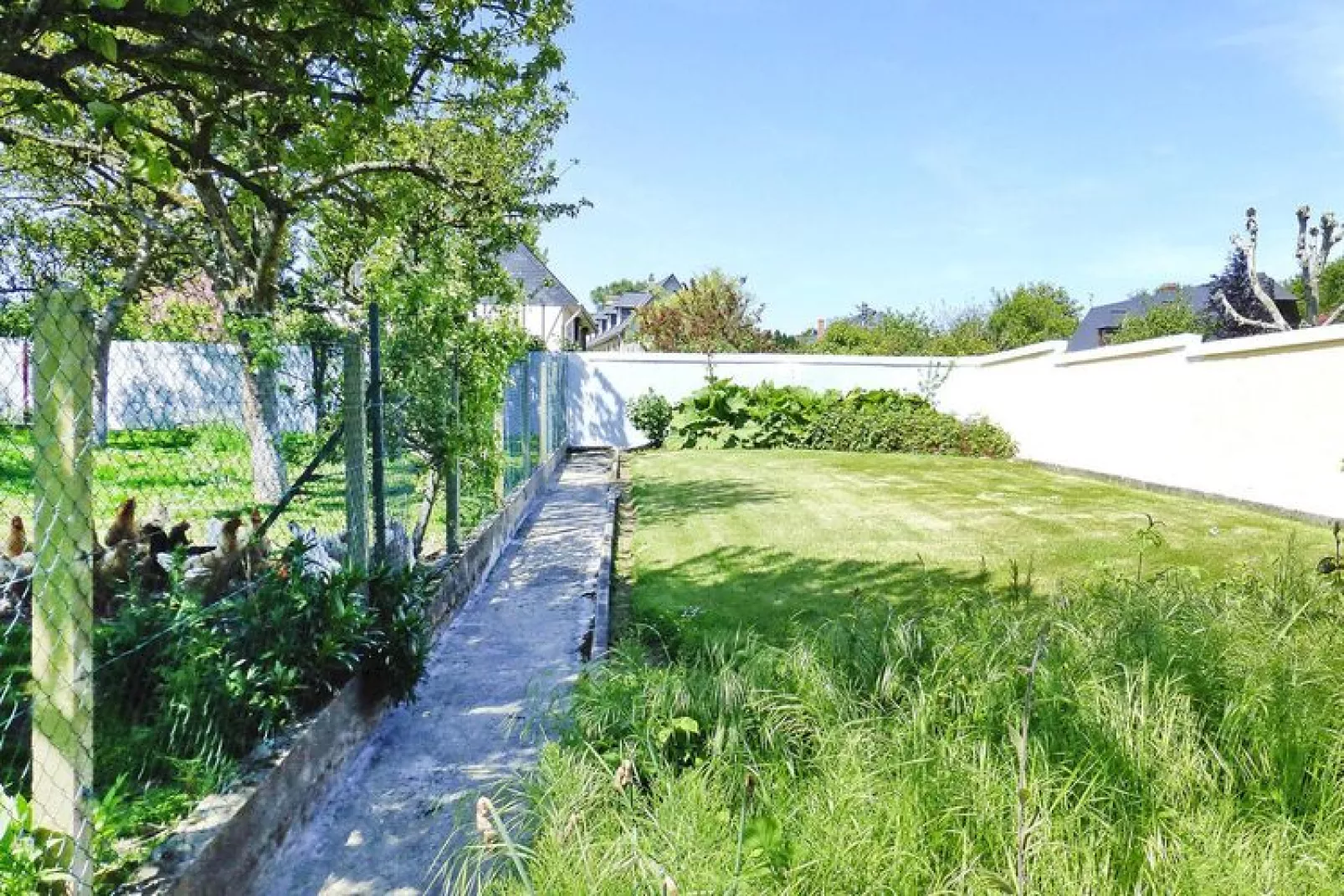Holiday home Senneville-sur-Fécamp-Gärten Sommer
