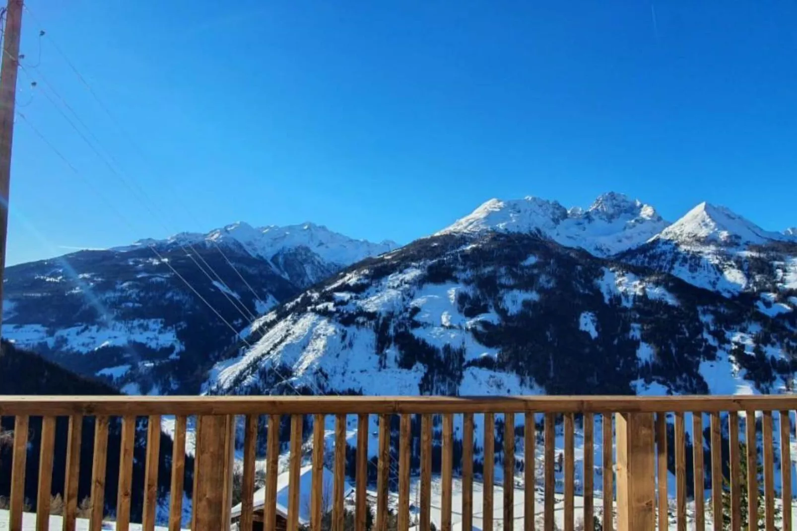 Chalet Die Sagritzerin-View winter