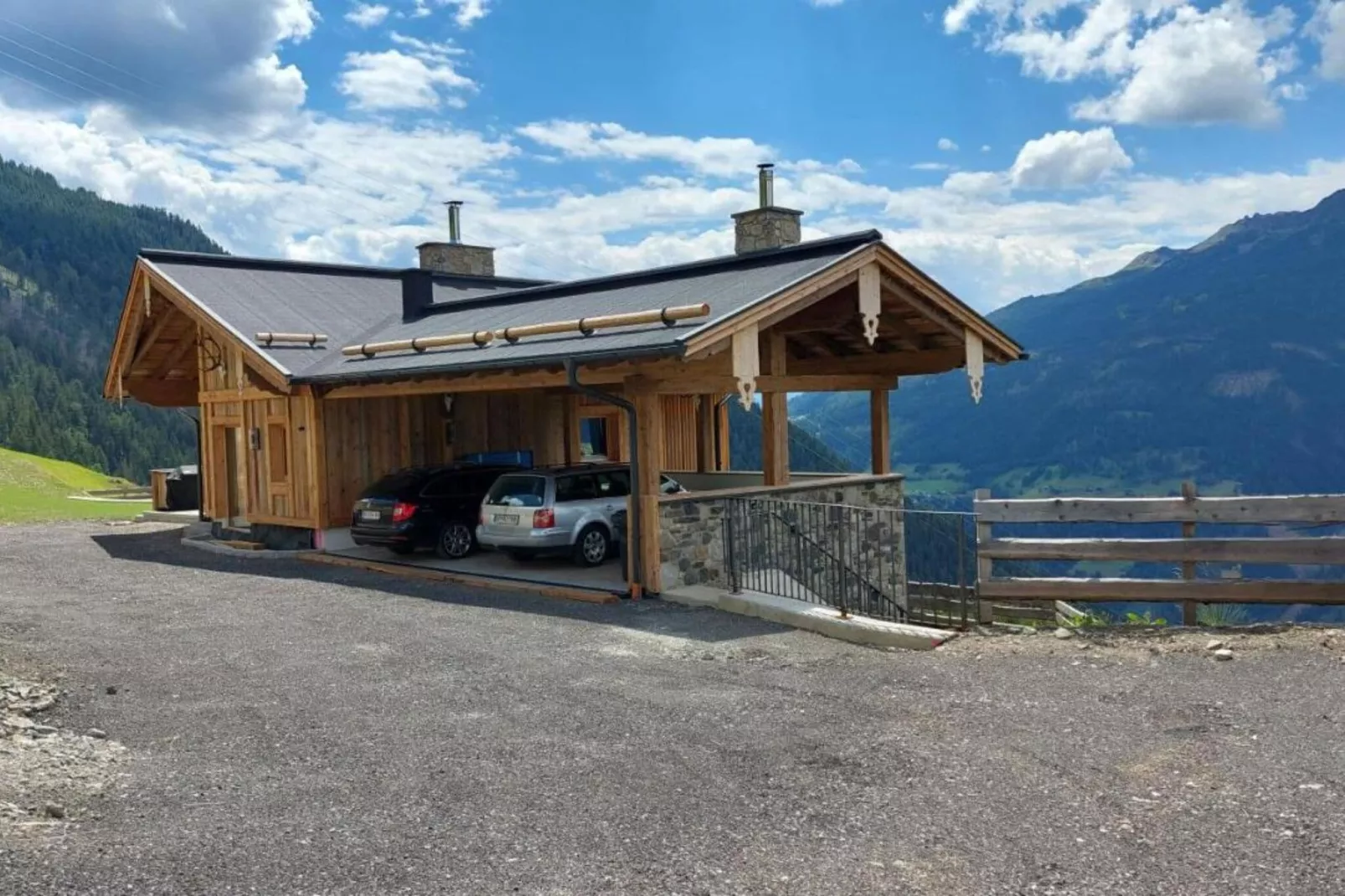 Chalet Die Sagritzerin-Exterior summer