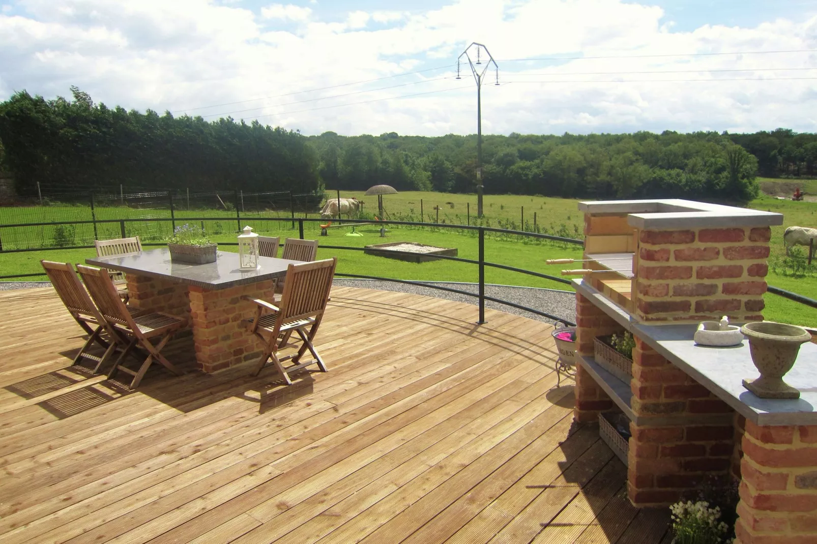 Au chant des grenouilles-Terrace balcony