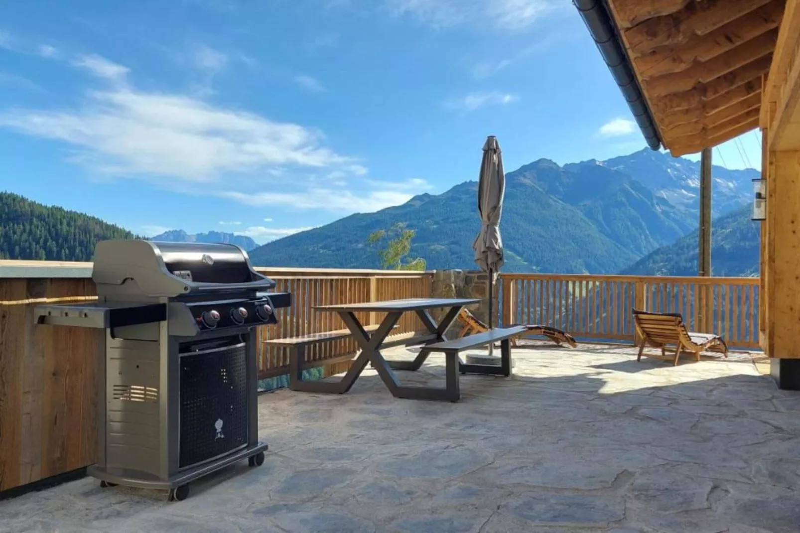 Chalet Die Sagritzerin-Terrace balcony