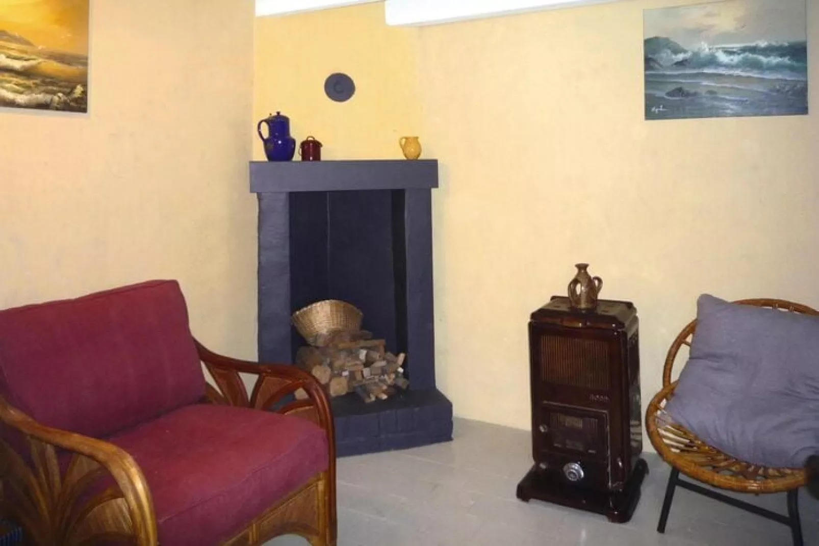 Terraced house Yport-Living room