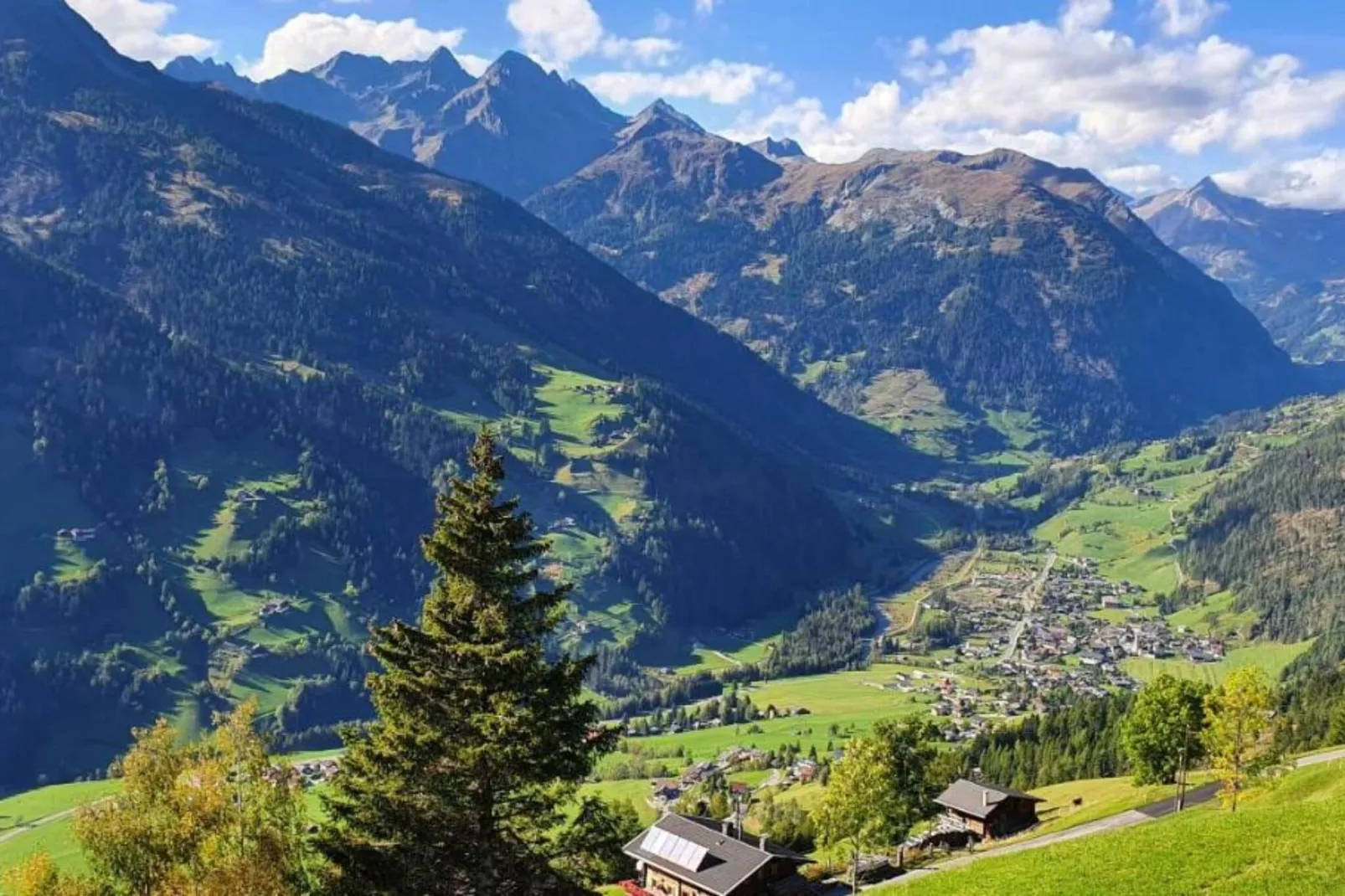 Chalet Die Sagritzerin-View summer