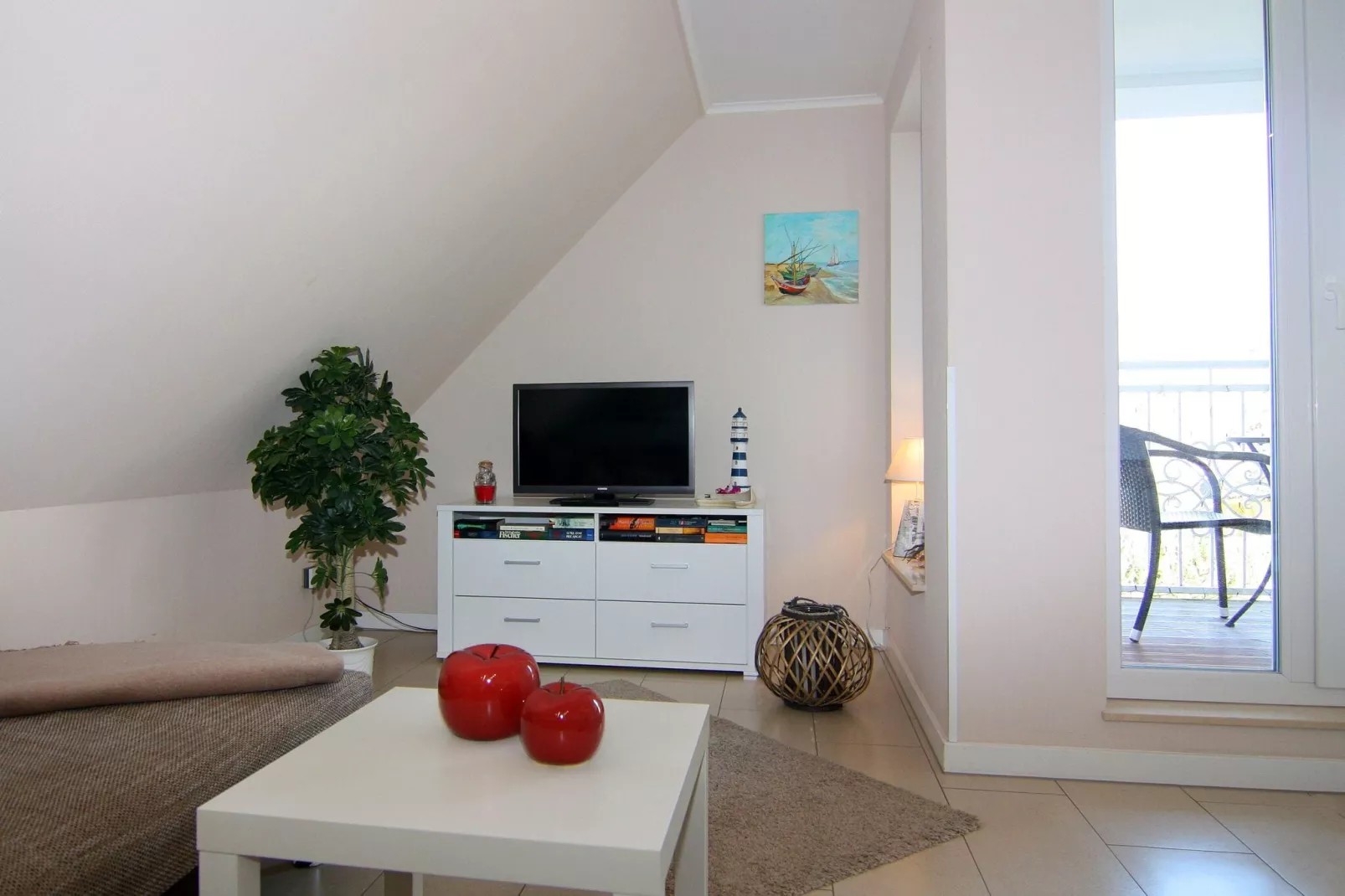 2-Raum-App für 2 Personen im Haus Strandloper-Living room
