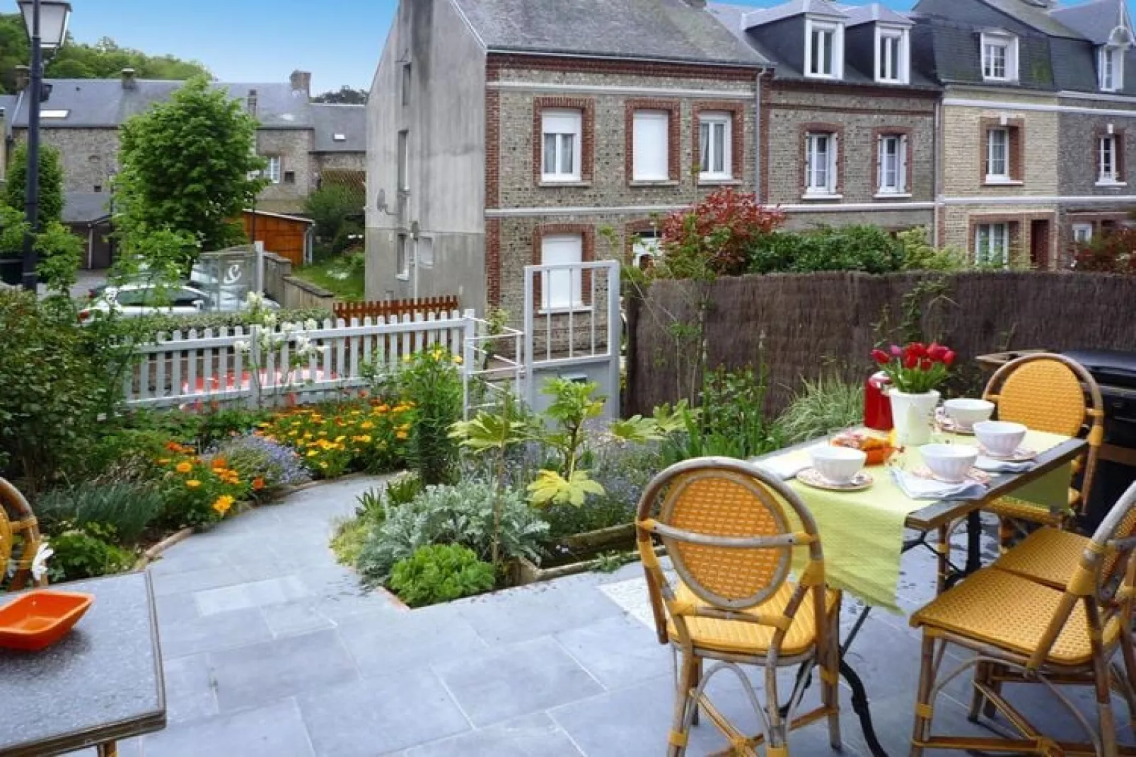 Terraced house Yport-Exterior summer