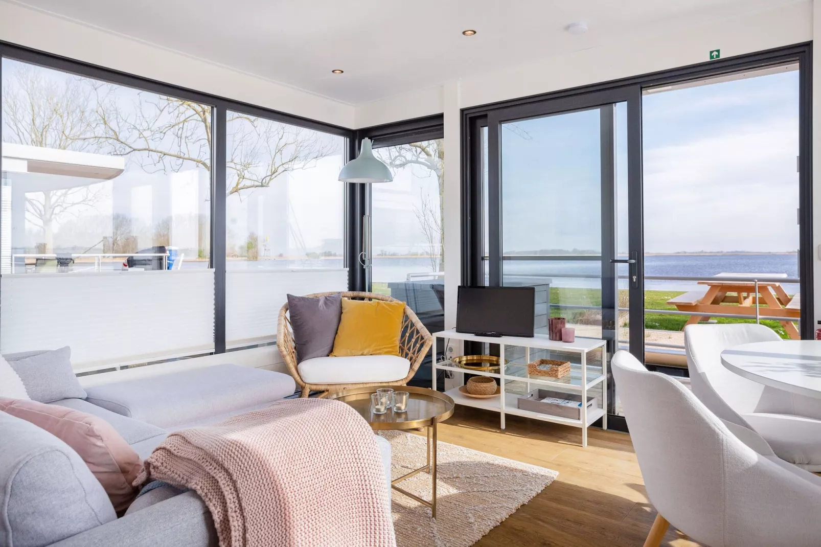 Houseboat Agua Dolce-Salon