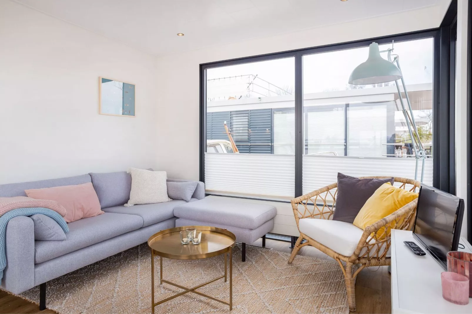 Houseboat Agua Dolce-Salon