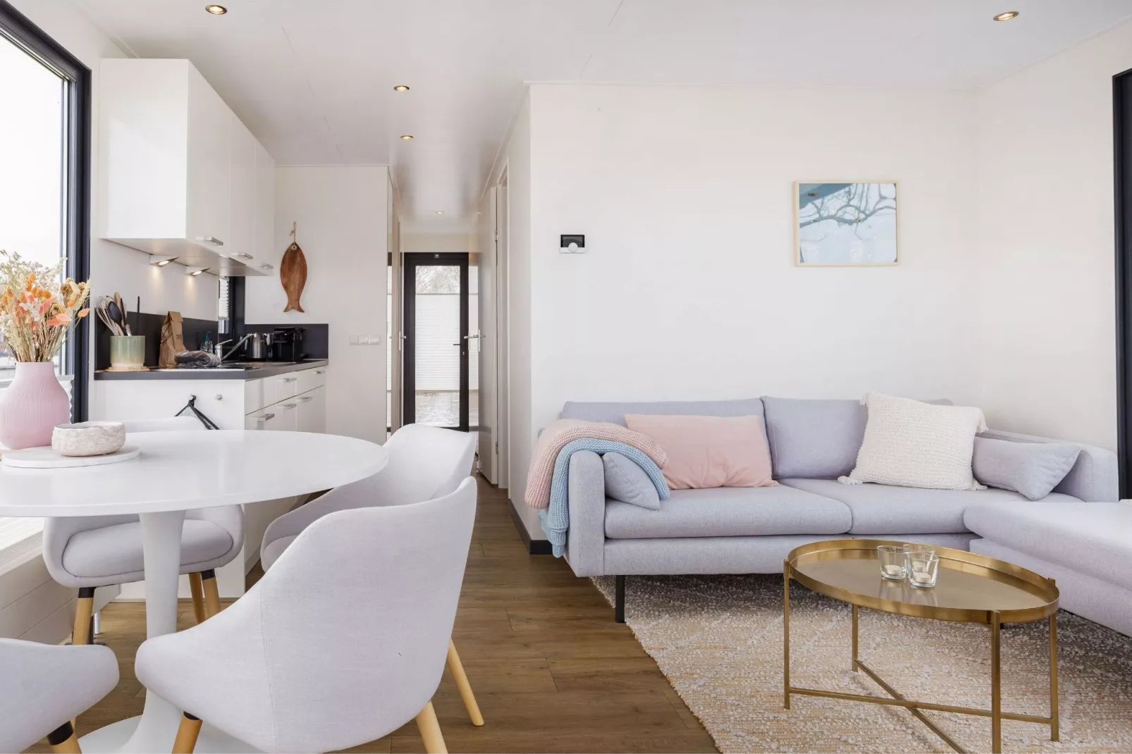 Houseboat Agua Dolce-Salon