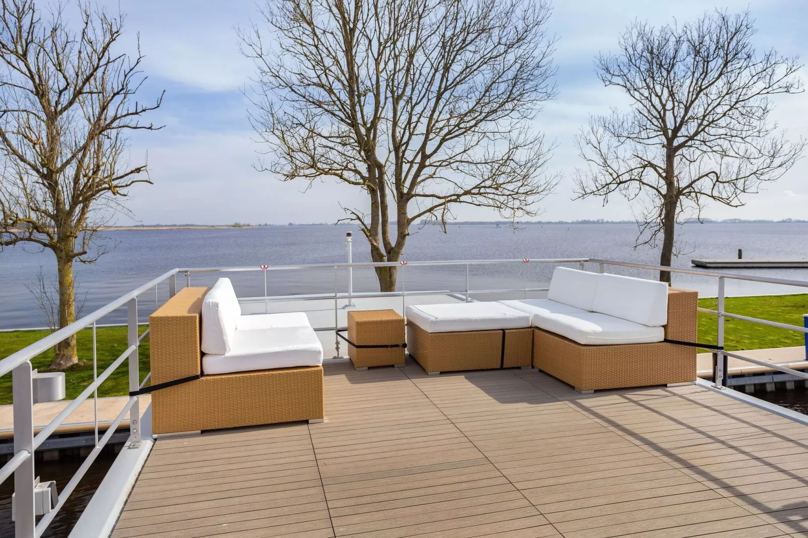 Houseboat Agua Dolce-Balcon-terrasse