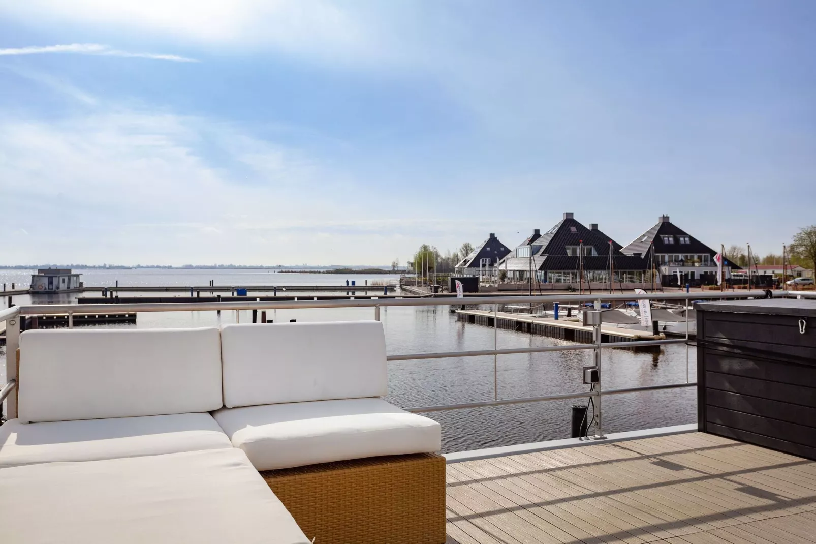 Houseboat Agua Dolce-Balcon-terrasse