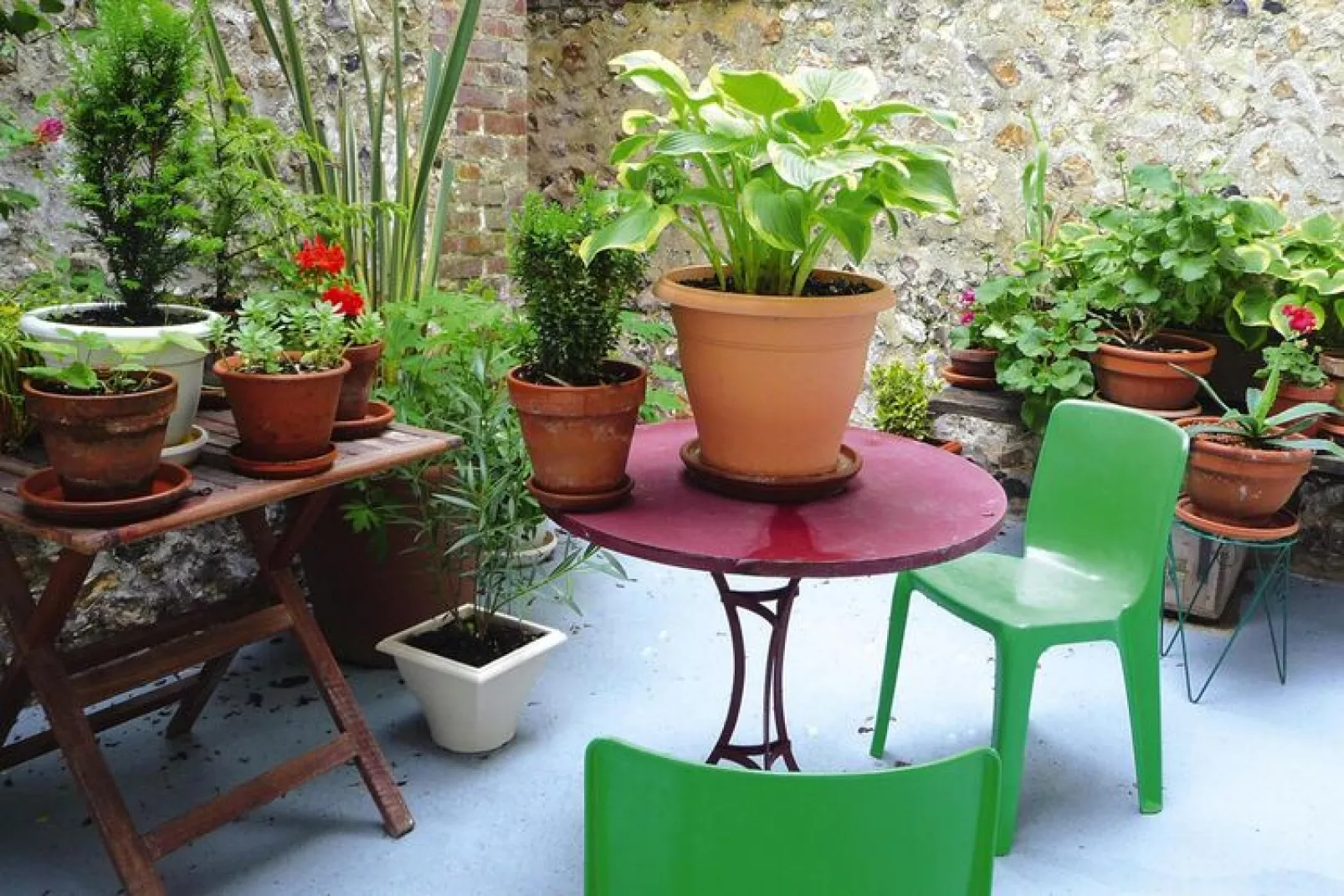 Holiday flat Fécamp-Terrace