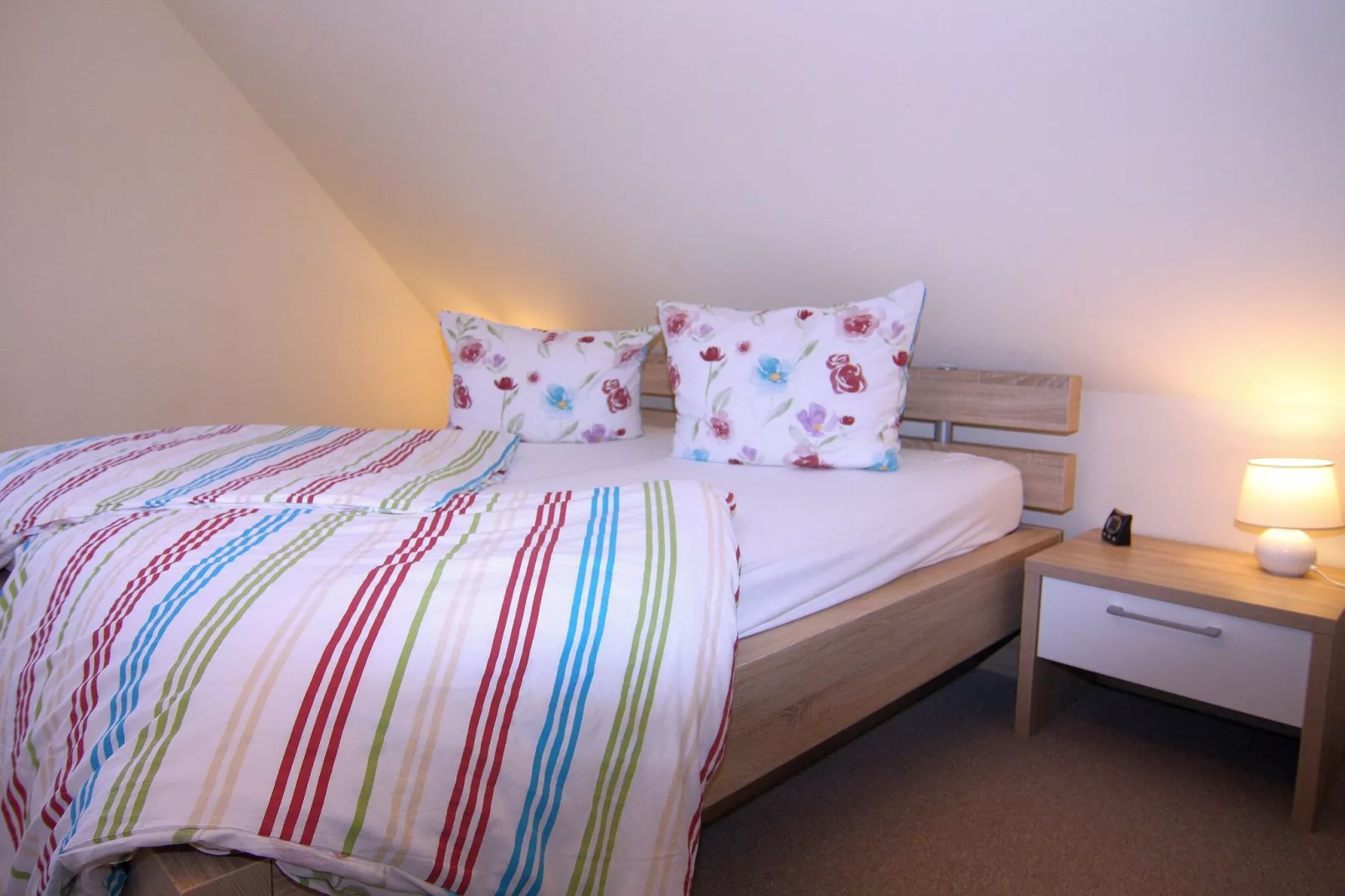 2-Raum-App für 3 Personen im Haus Strandloper-Bedroom