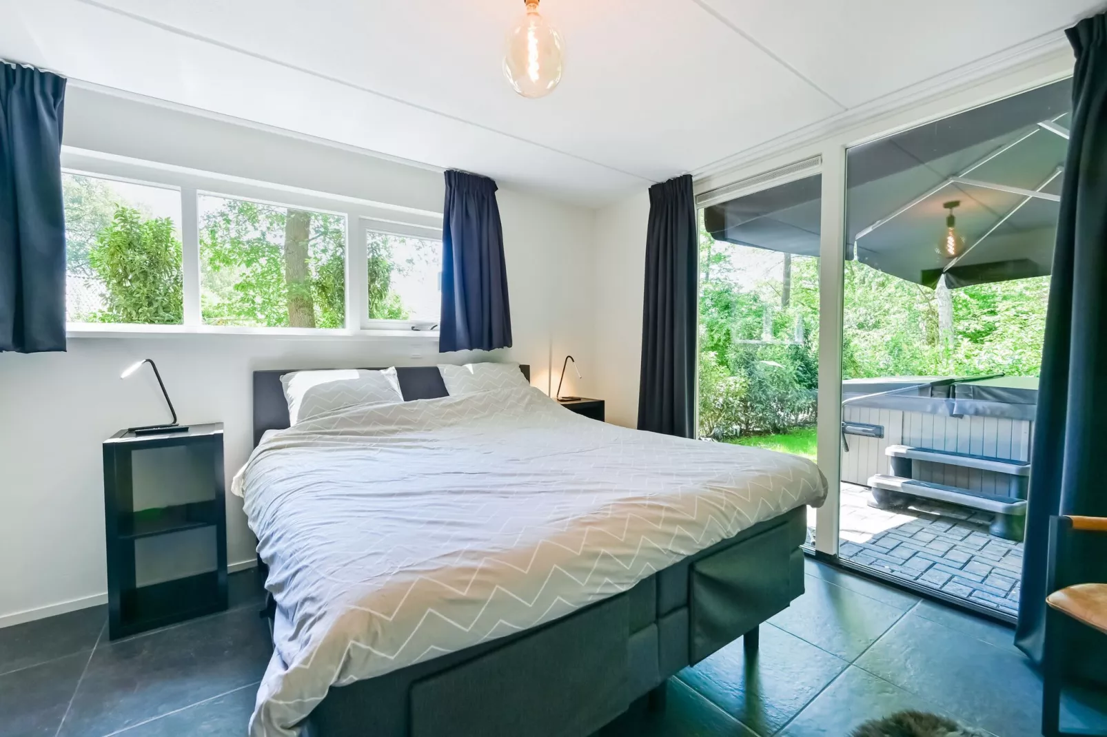 Uitzicht-Schlafzimmer
