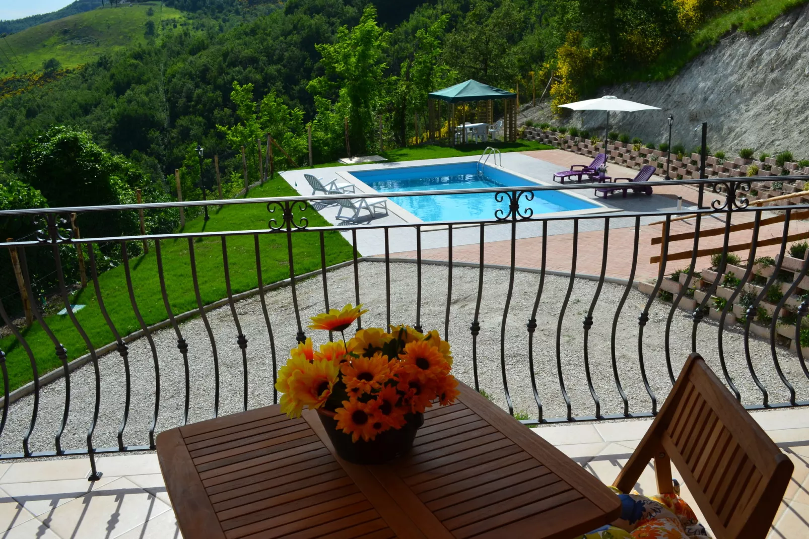 La Panoramica da Stroppa-Terrace balcony