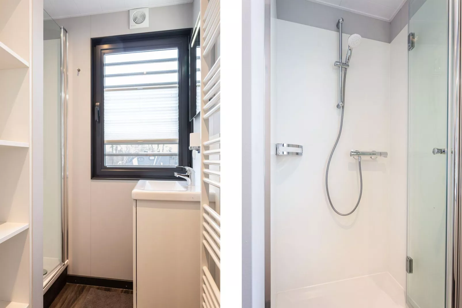 Houseboat Elysium met dakterras-Bathroom