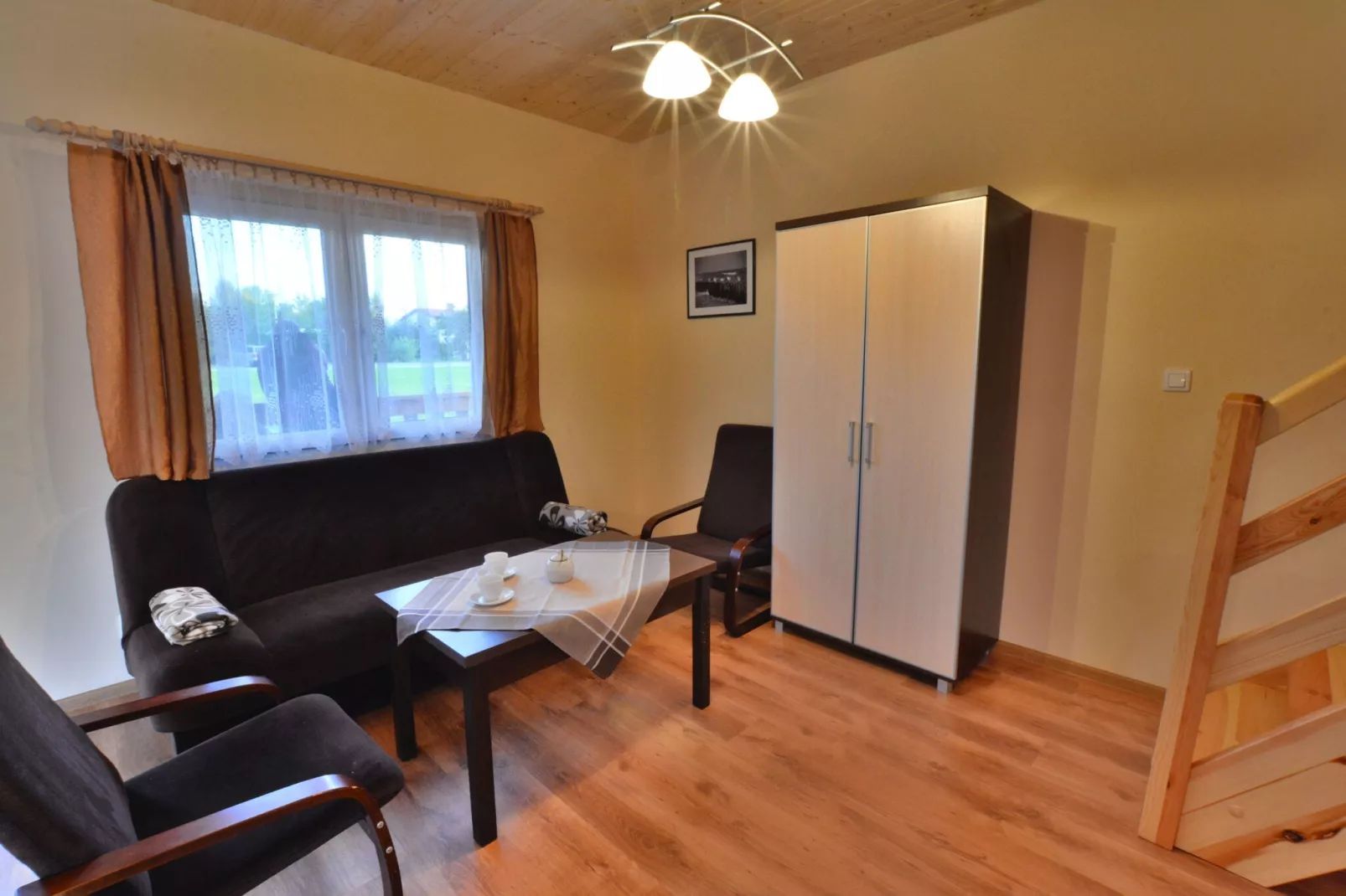 Domki Letniskowe dla 2 osób Ustronie Morskie-Living room
