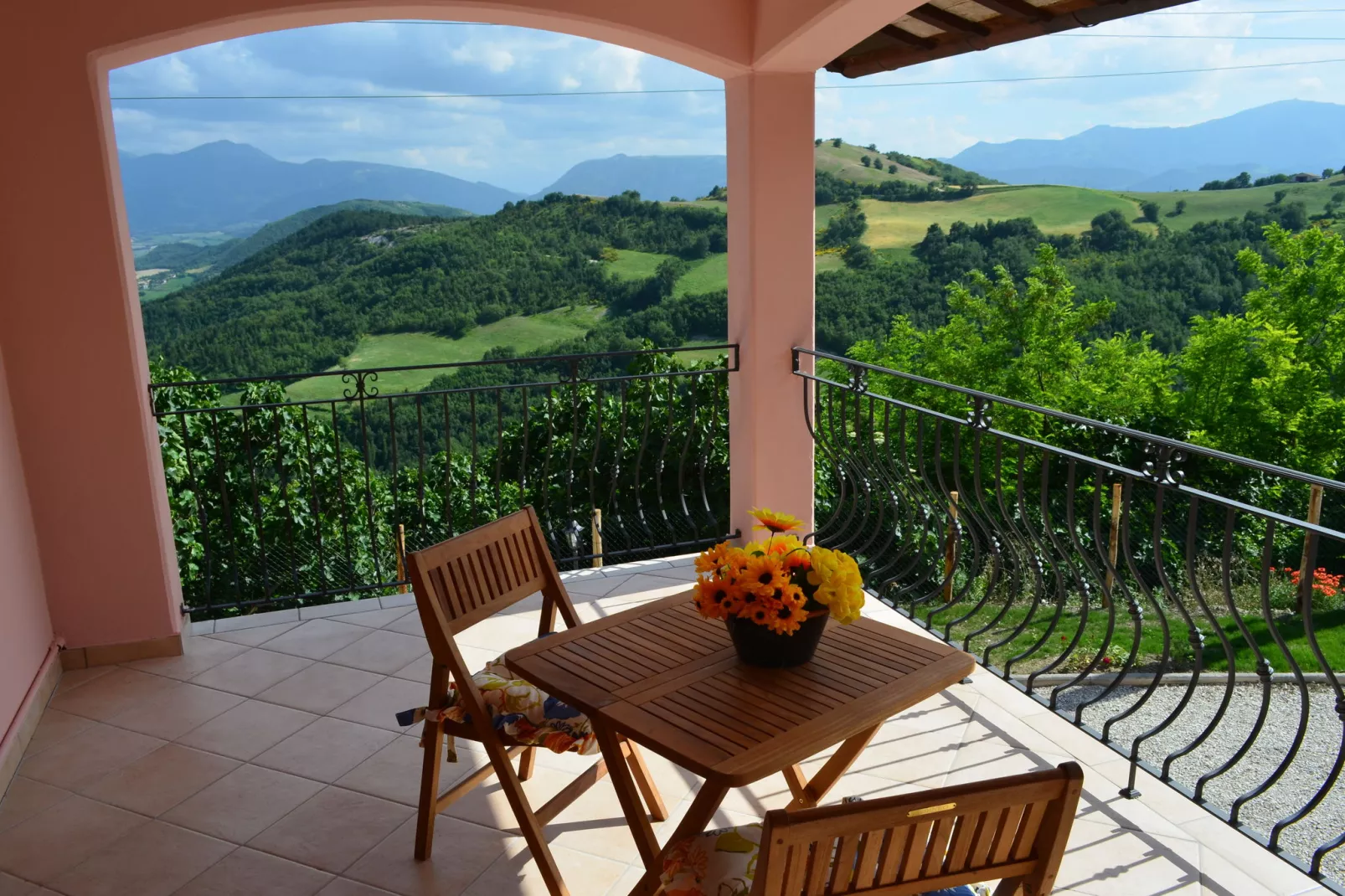 La Panoramica da Stroppa-Terrace balcony
