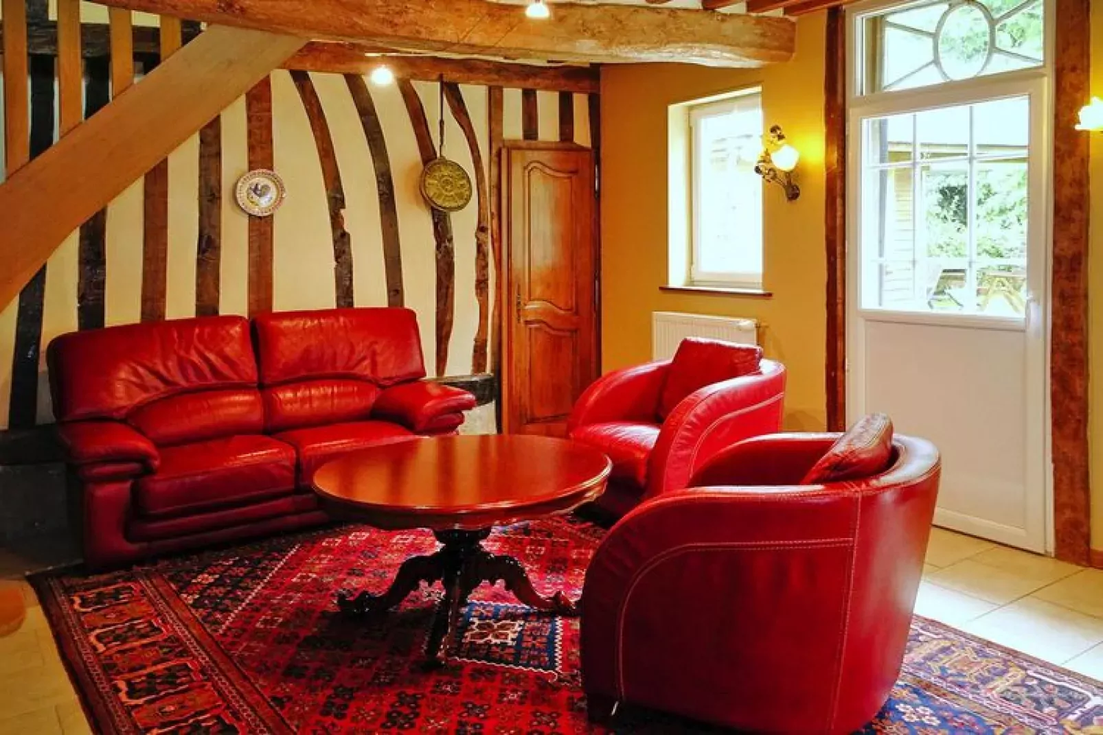 Semi-detached house Crasville-la-Rocquefort-Living room