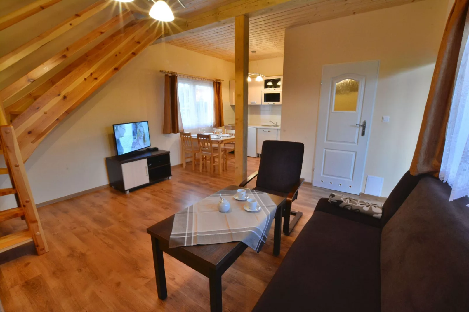 Domki Letniskowe dla 4 osób Ustronie Morskie-Living room