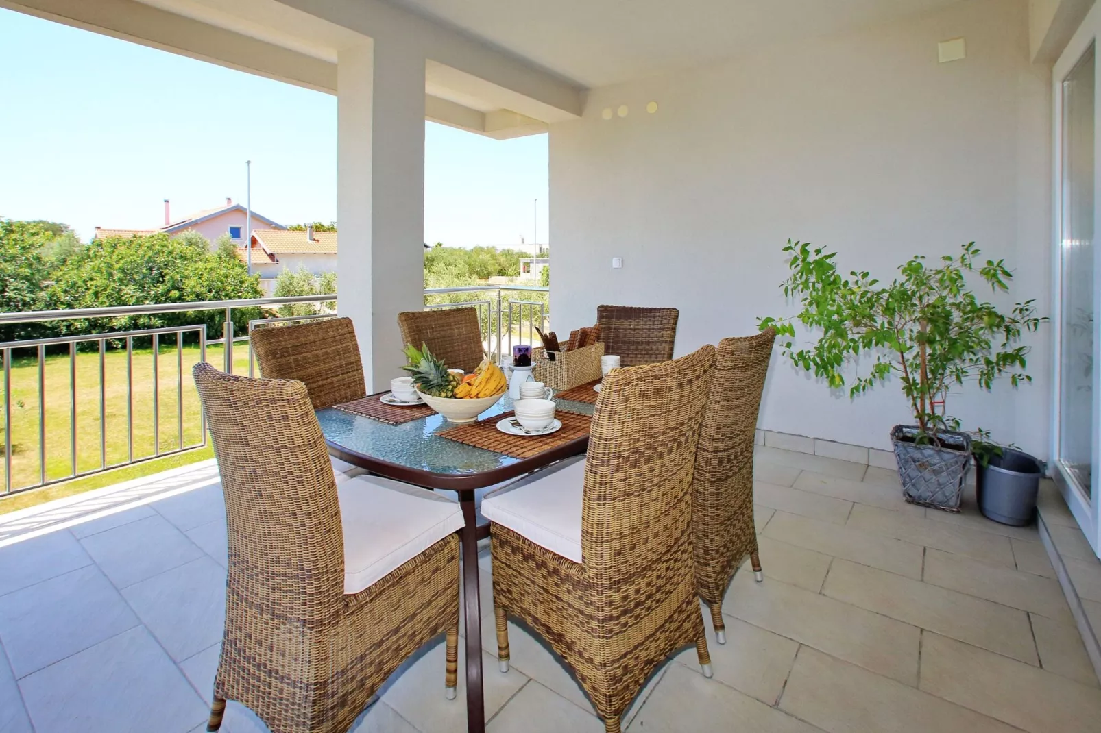 Apartment 1 Bibinje-Terrace balcony
