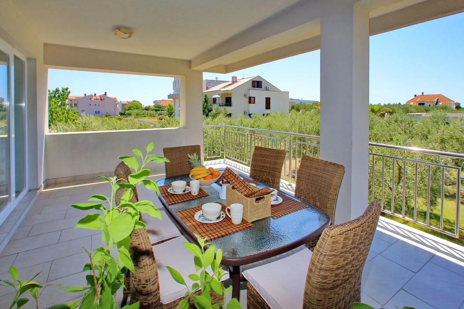 Apartment 1 Bibinje-Terrace balcony