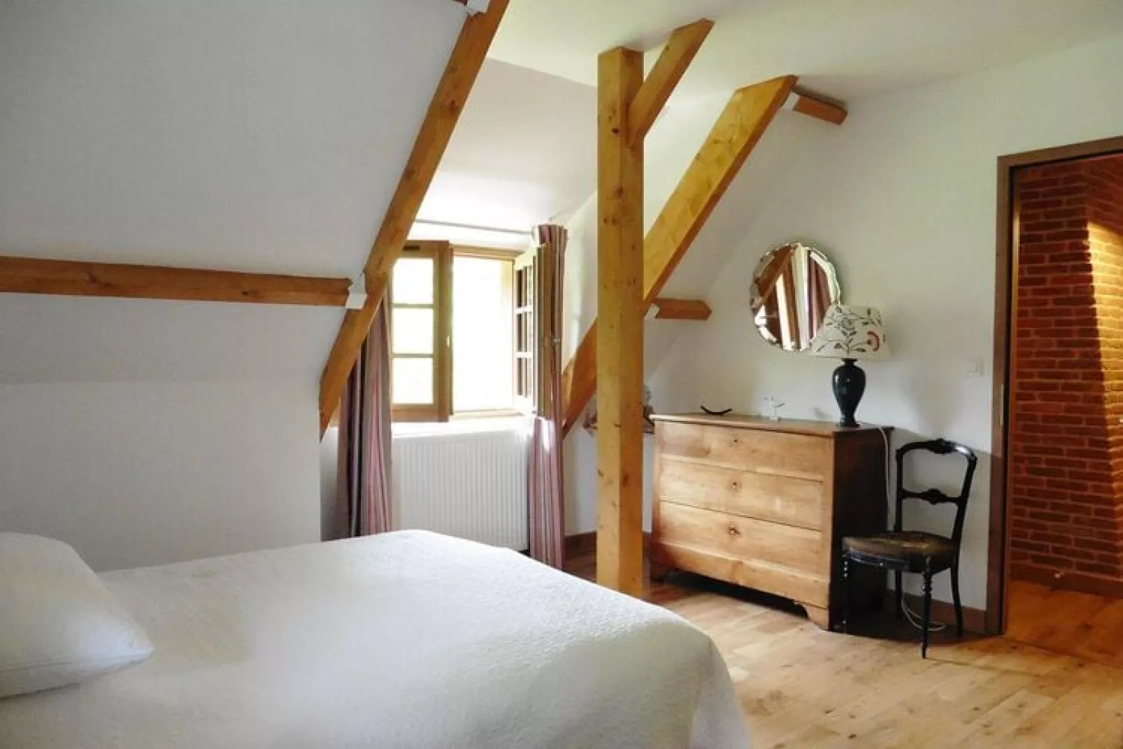 Holiday home St-Martin-aux-Buneaux-Schlafzimmer