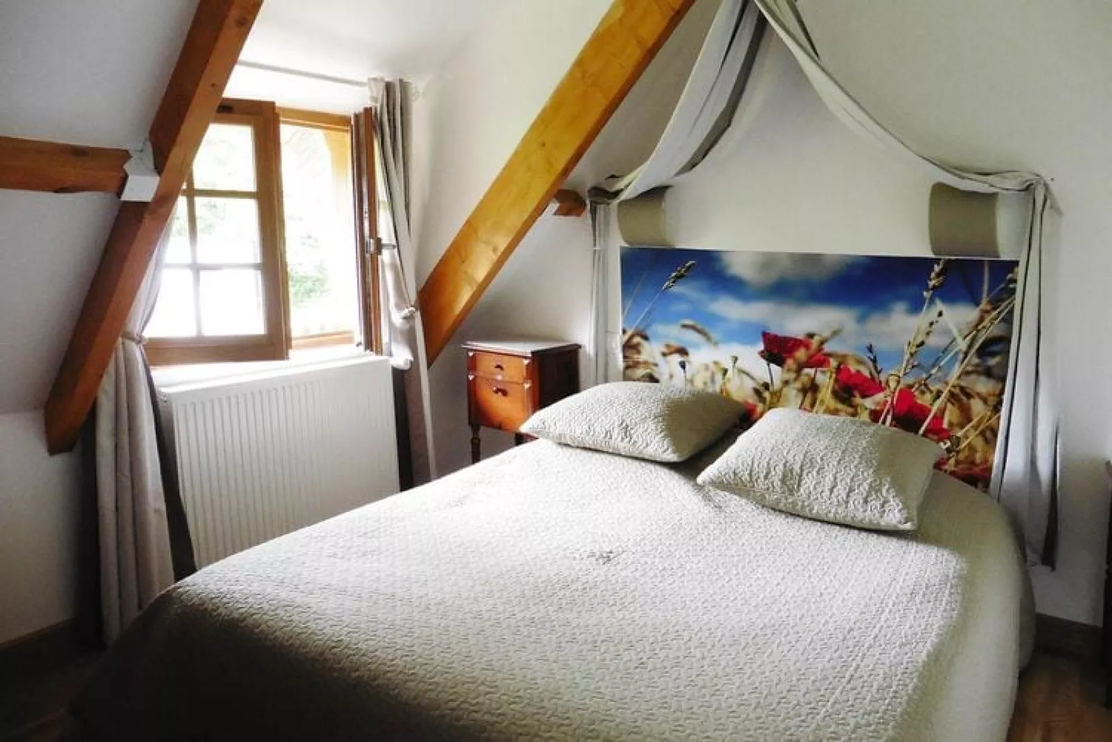 Holiday home St-Martin-aux-Buneaux-Schlafzimmer