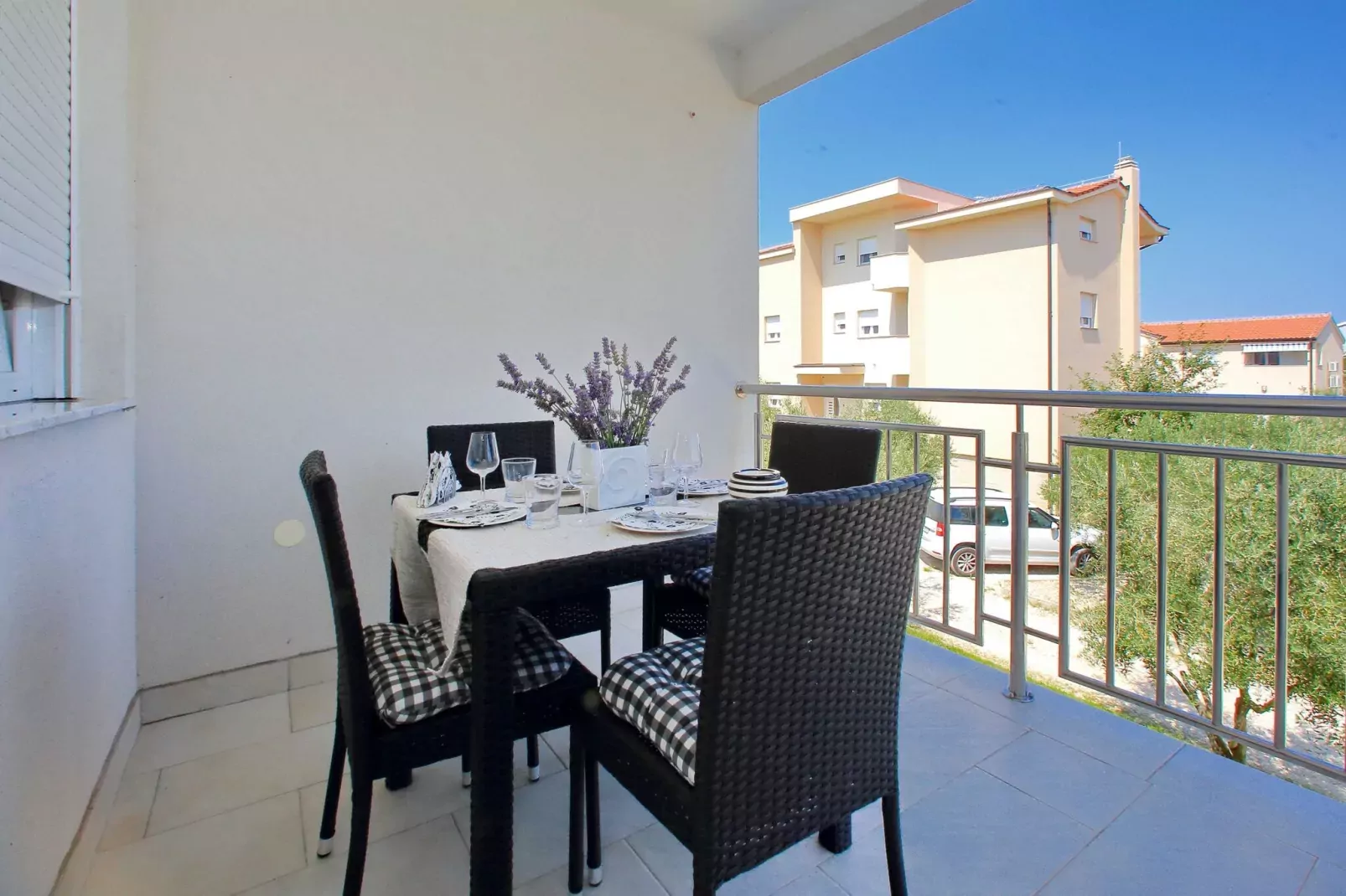 Apartment 2 Bibinje-Terrace balcony