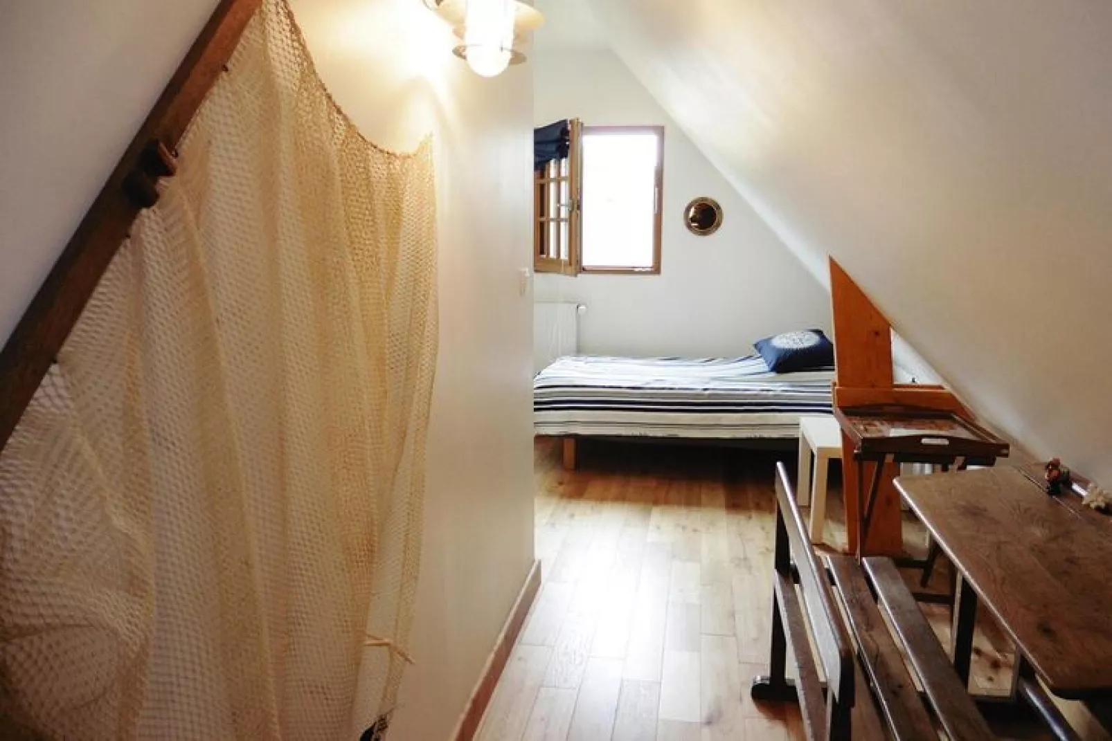 Holiday home St-Martin-aux-Buneaux-Schlafzimmer